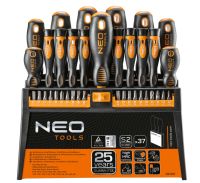 Zestaw wkrętaków i końcówek wkrętakowych  NEO TOOLS 04-210