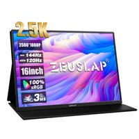 ZEUSLAP 16 "2.5K 144hz przenośny Monitor