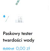Tester twardości wody