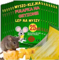 25x Lep na myszy pułapka na gryzonie