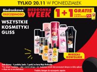 Wszystkie kosmetyki GLISS 1+1 GRATIS