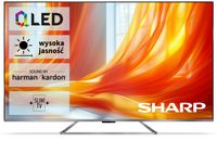 Telewizor Sharp 75GP7465 75" QLED 4K Google TV Dolby Vision Dolby Atmos HDMI2.1 DVB-T2