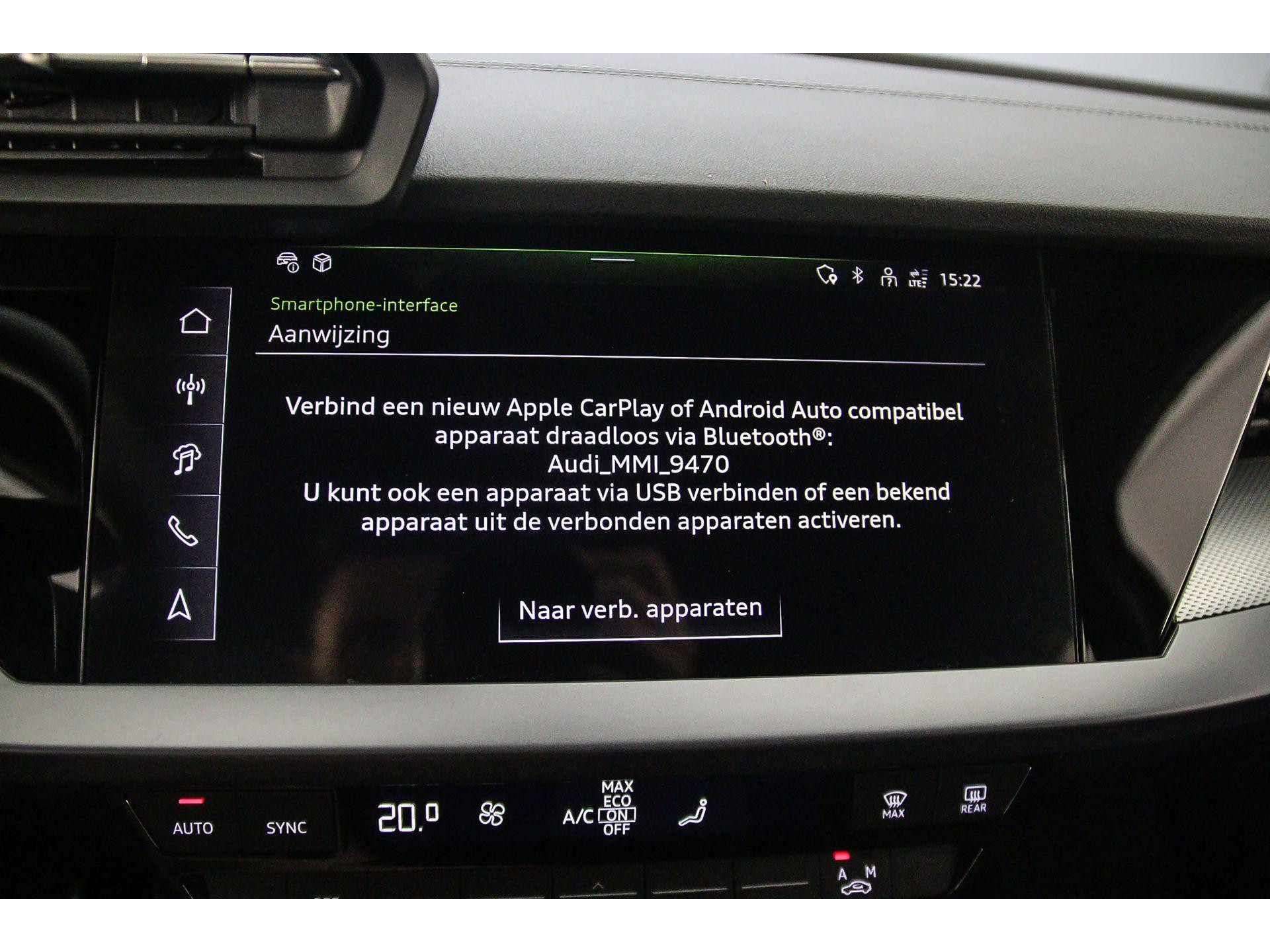 Audi smartphone interface plus