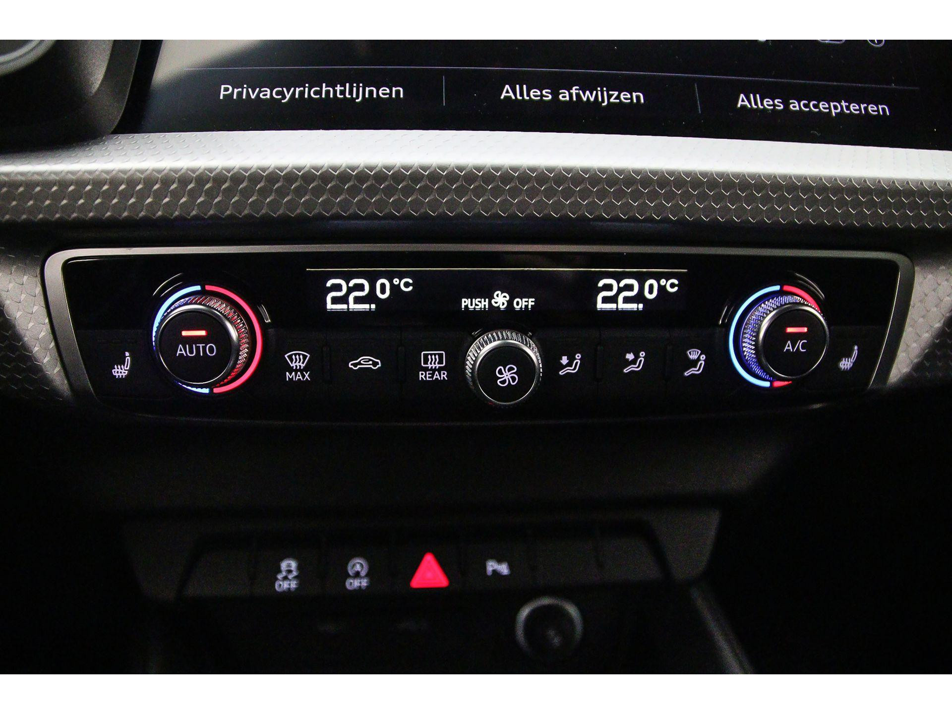 Automatische airconditioning met twee zones