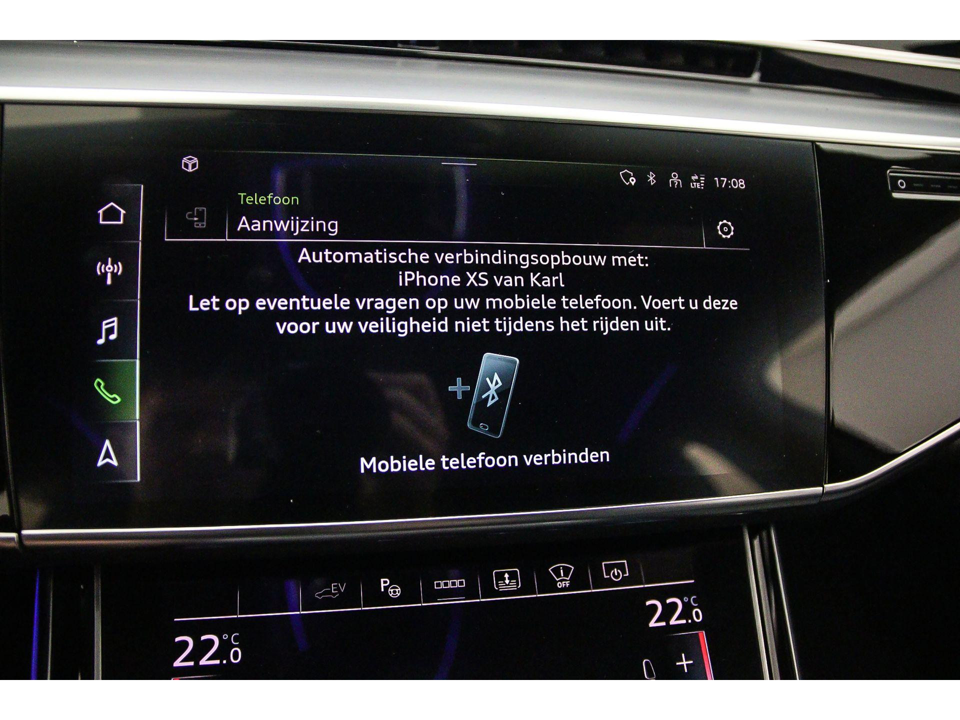 Audi smartphone interface