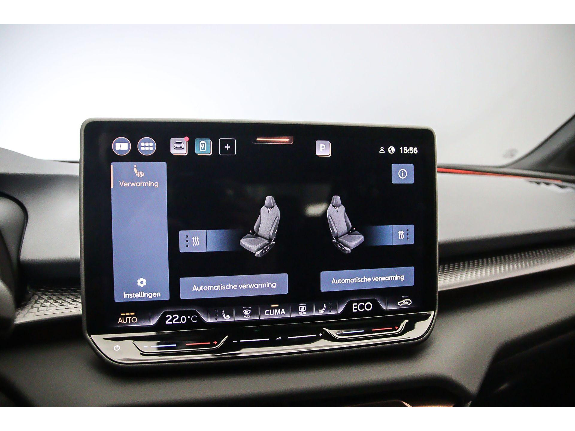 voorstoelen verwarmd