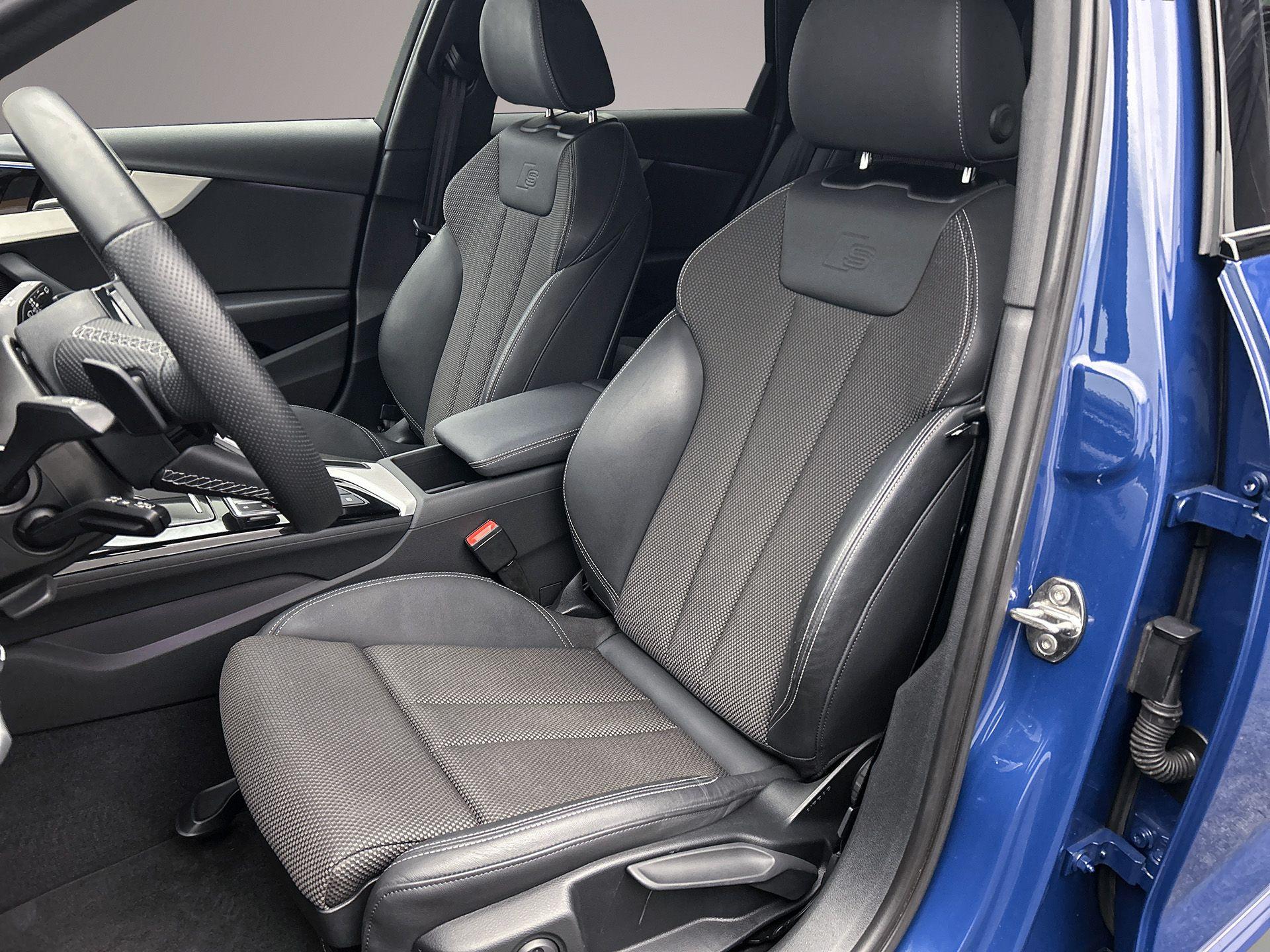 lederen/stof bekleding