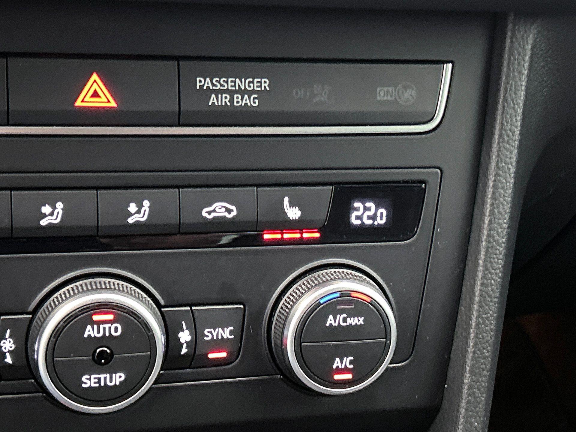 voorstoelen verwarmd