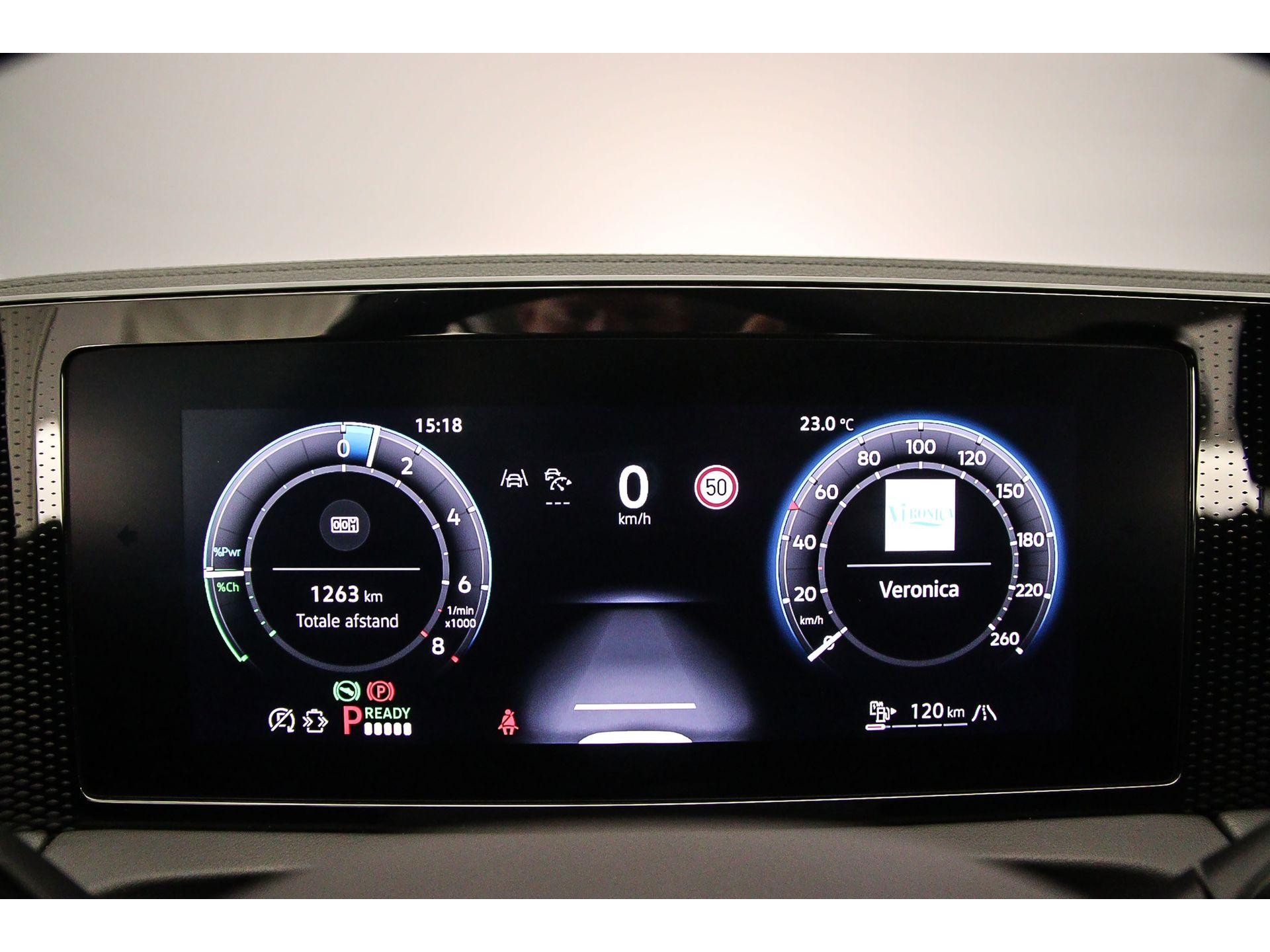 volledig digitaal instrumentenpaneel