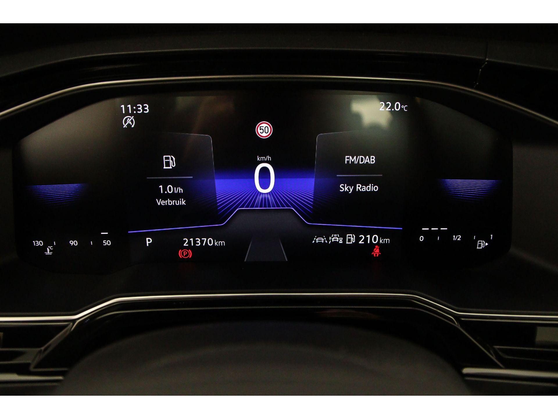 volledig digitaal instrumentenpaneel