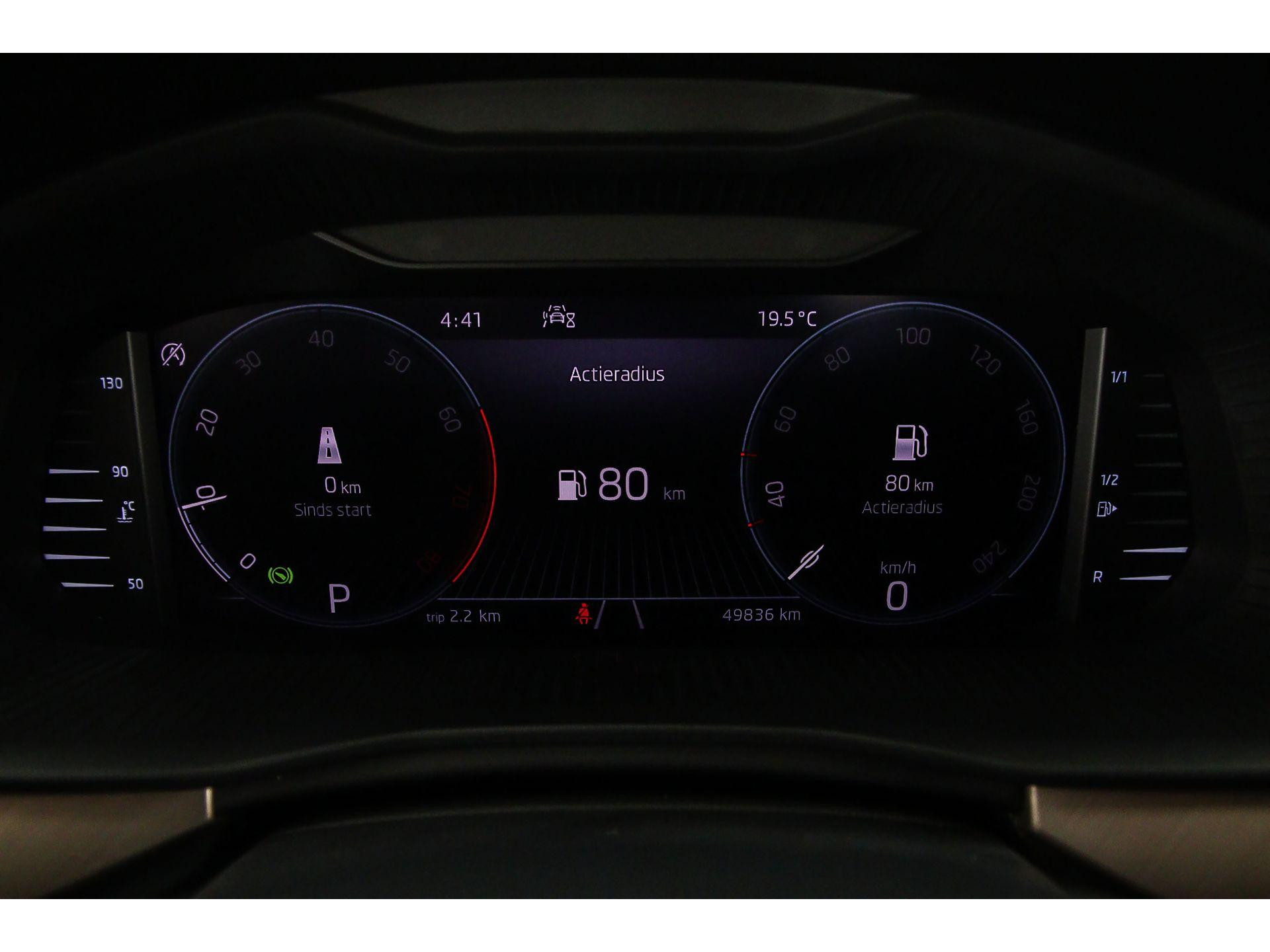Virtual Cockpit  met 10" kleurenscherm