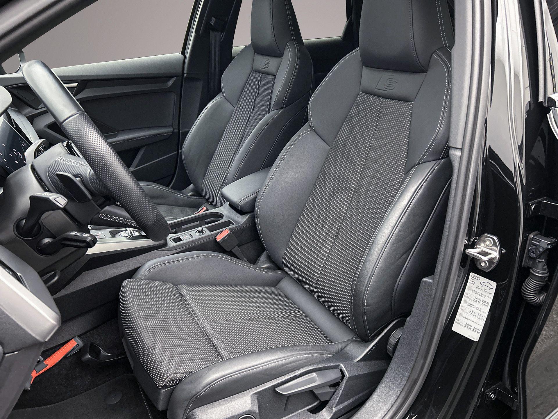 Bekleding, stof "Pulse"/Mono.pur met S embleem