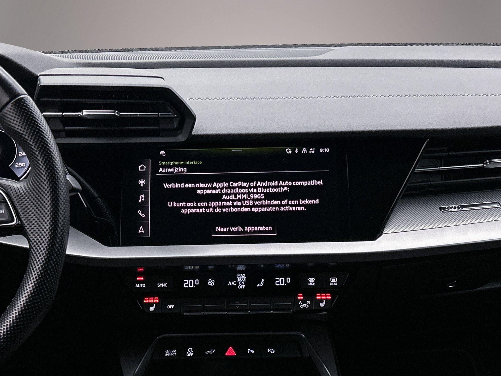 Audi smartphone interface