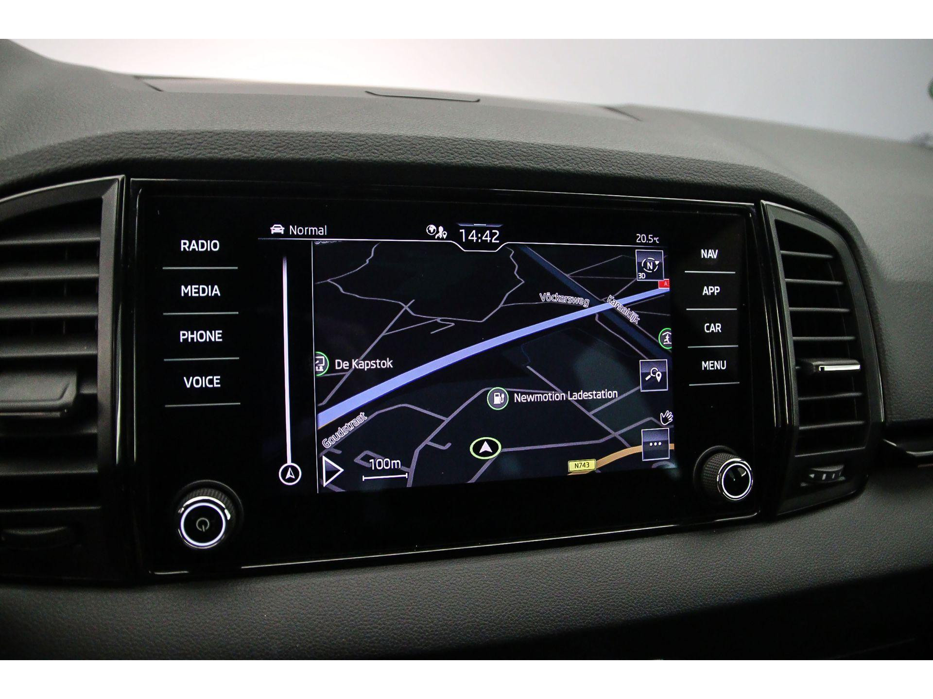 Navigatie Amundsen met 8" kleuren touchscreen