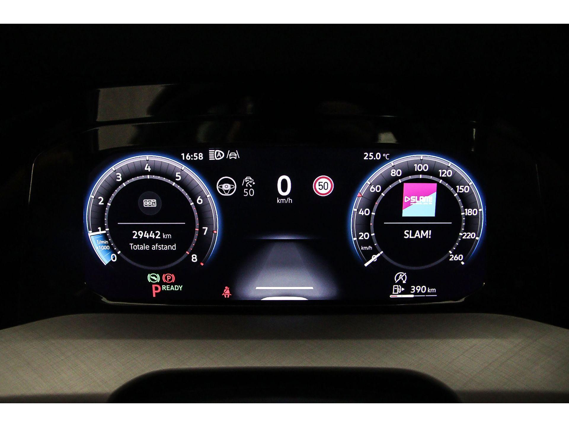 volledig digitaal instrumentenpaneel