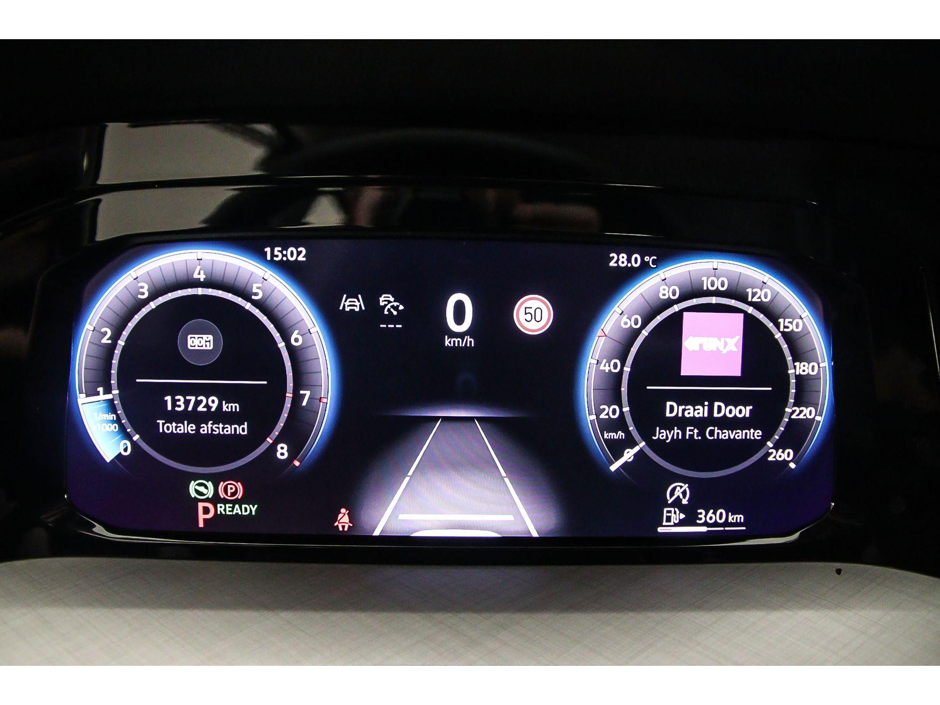 volledig digitaal instrumentenpaneel