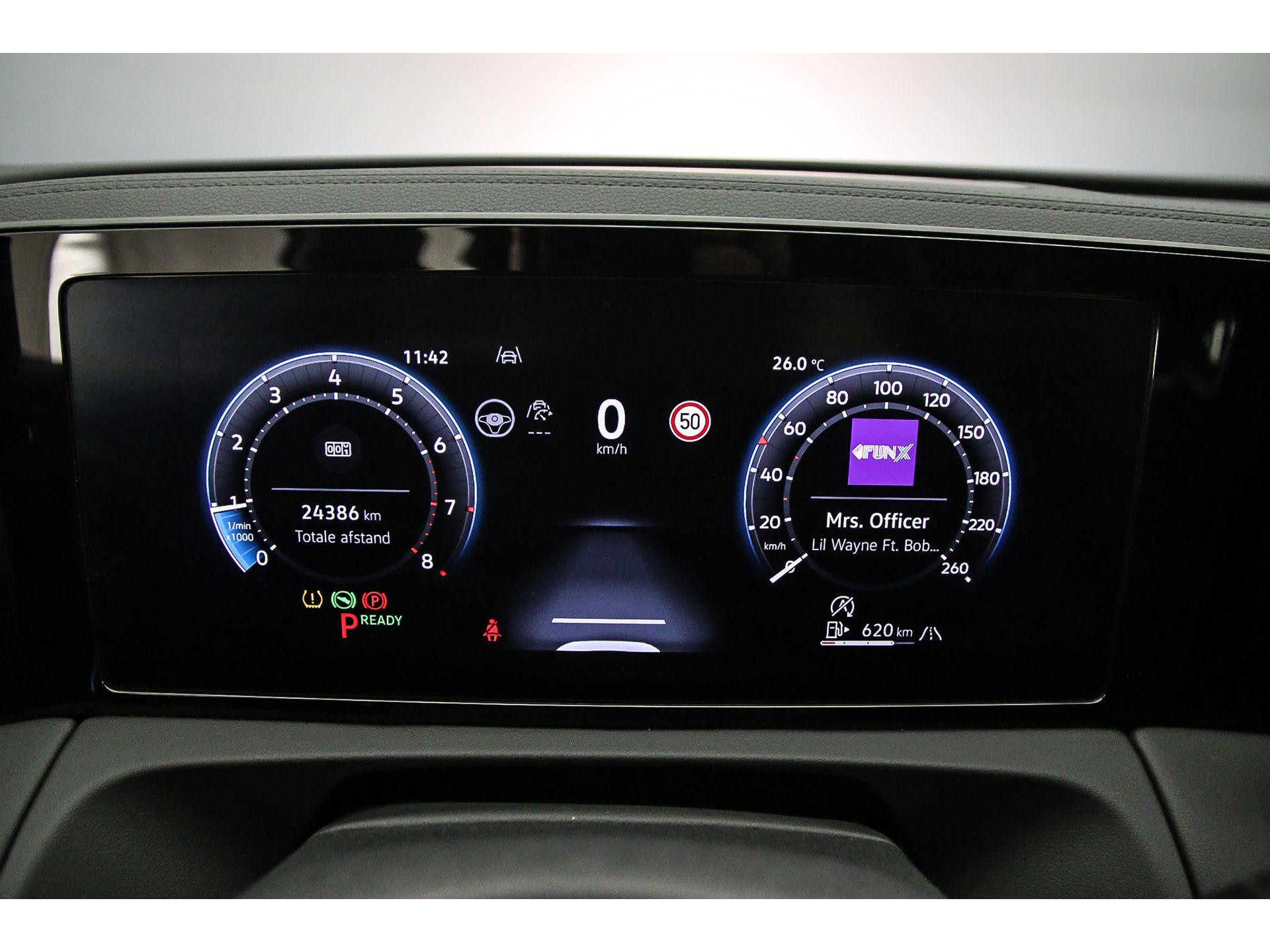 volledig digitaal instrumentenpaneel