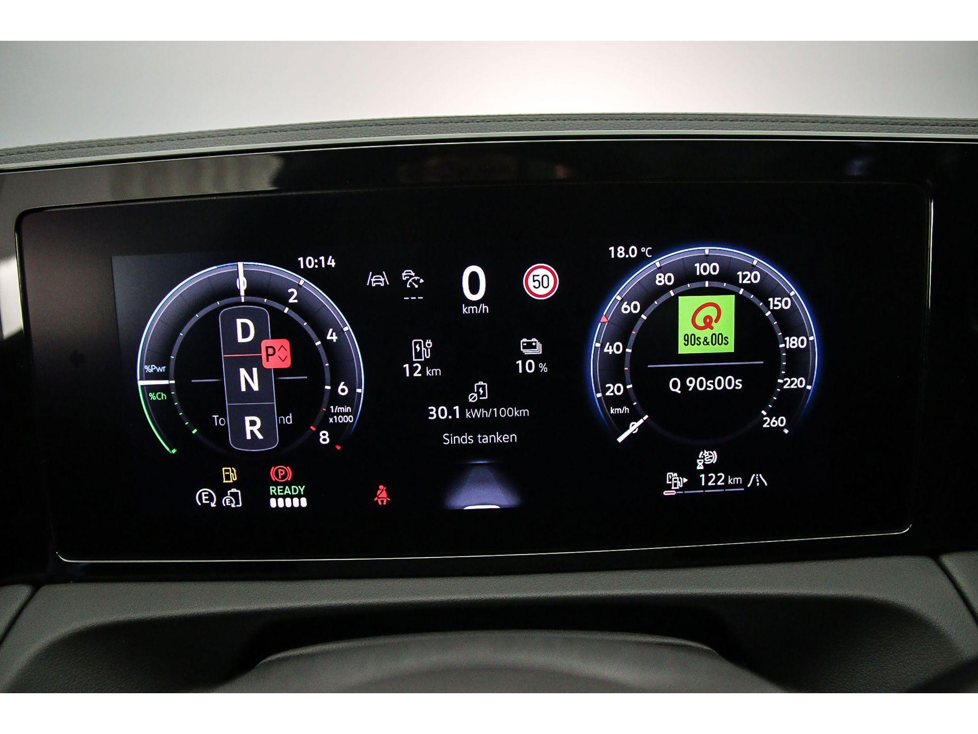 volledig digitaal instrumentenpaneel