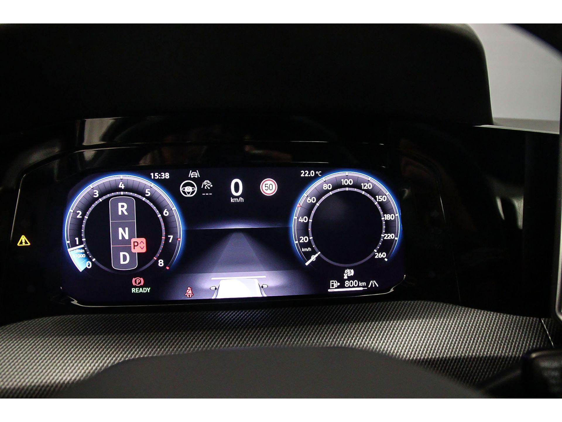 volledig digitaal instrumentenpaneel