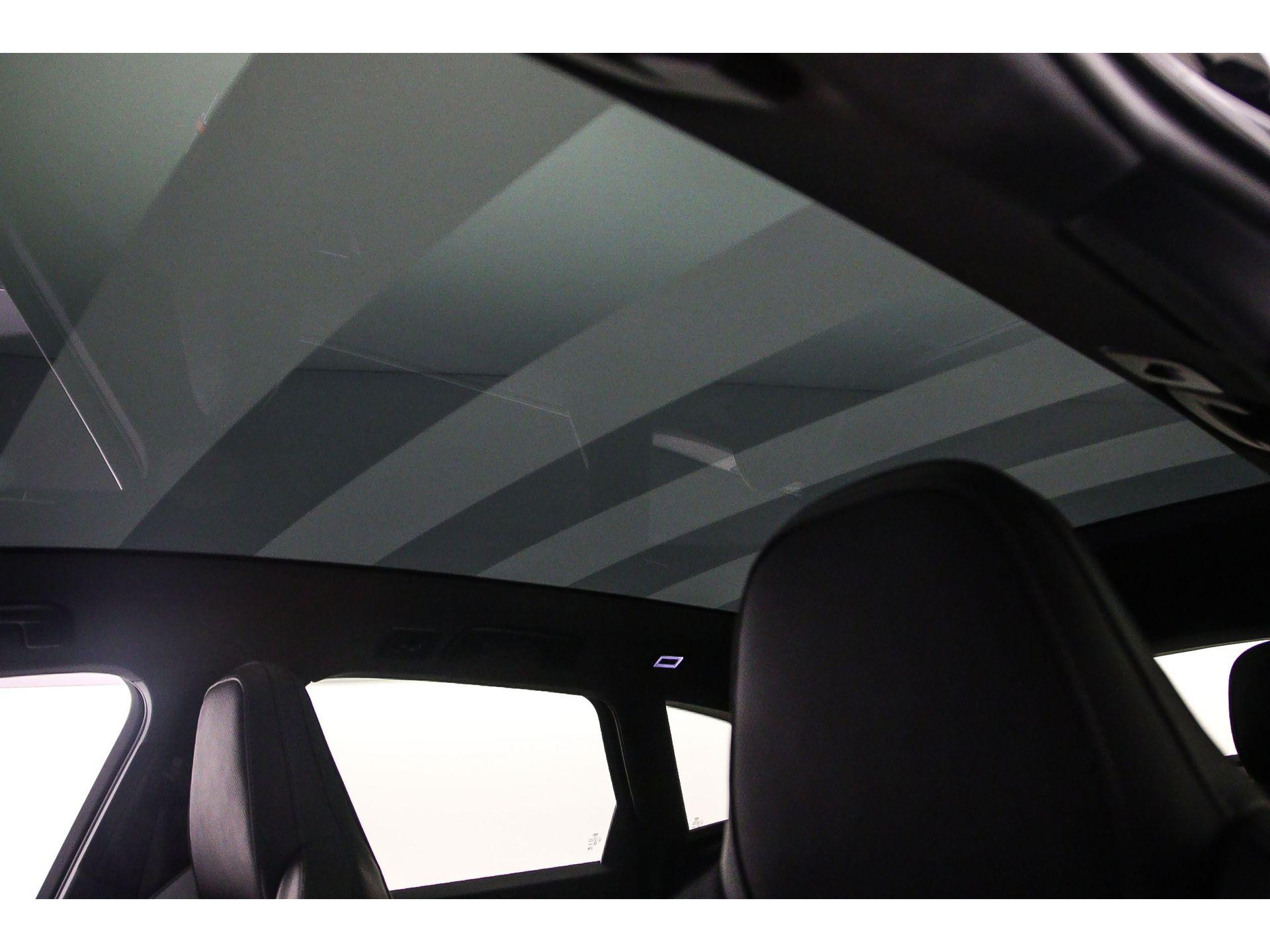 Glazen panoramadak met variabele transparantie