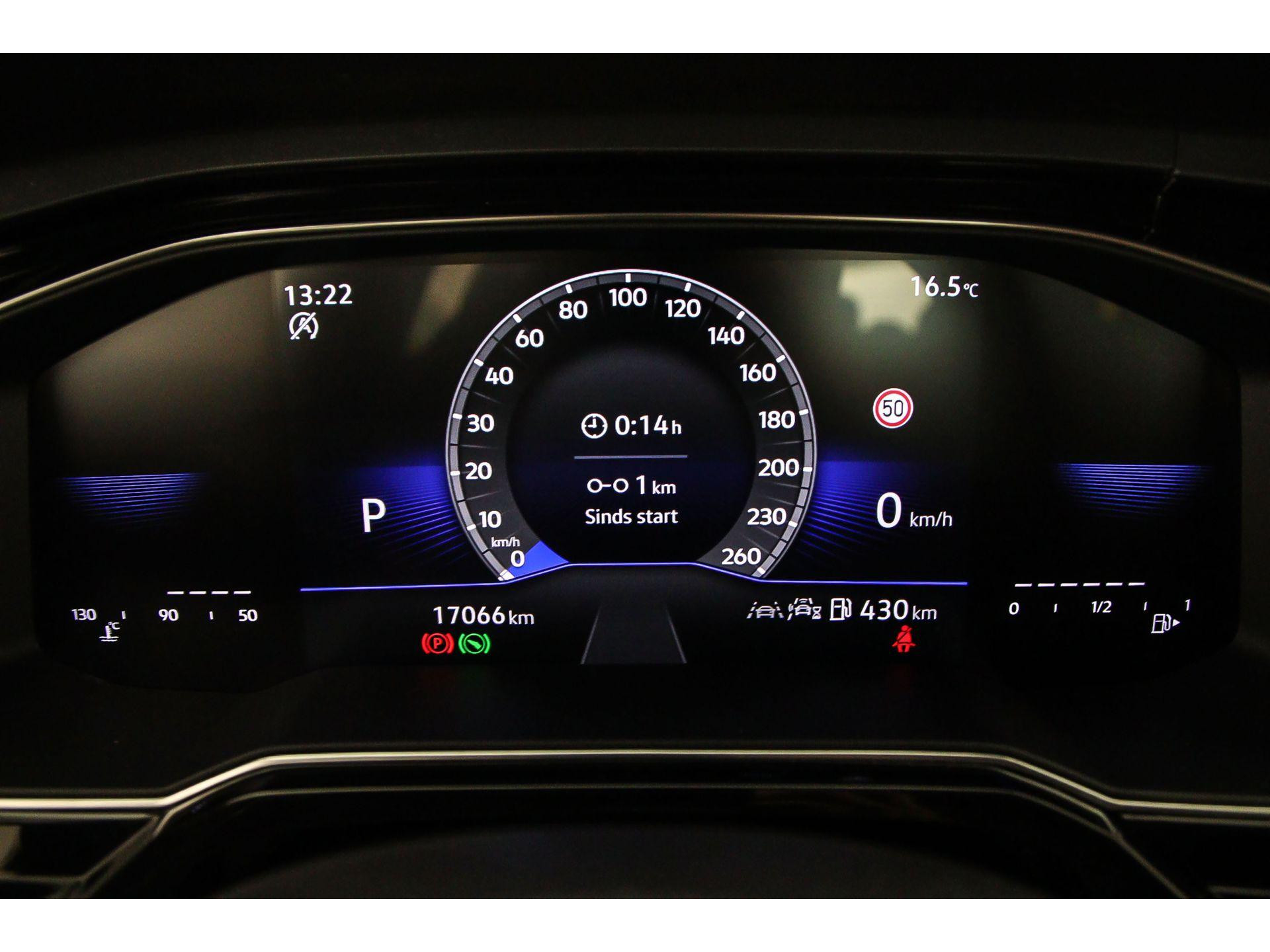 volledig digitaal instrumentenpaneel