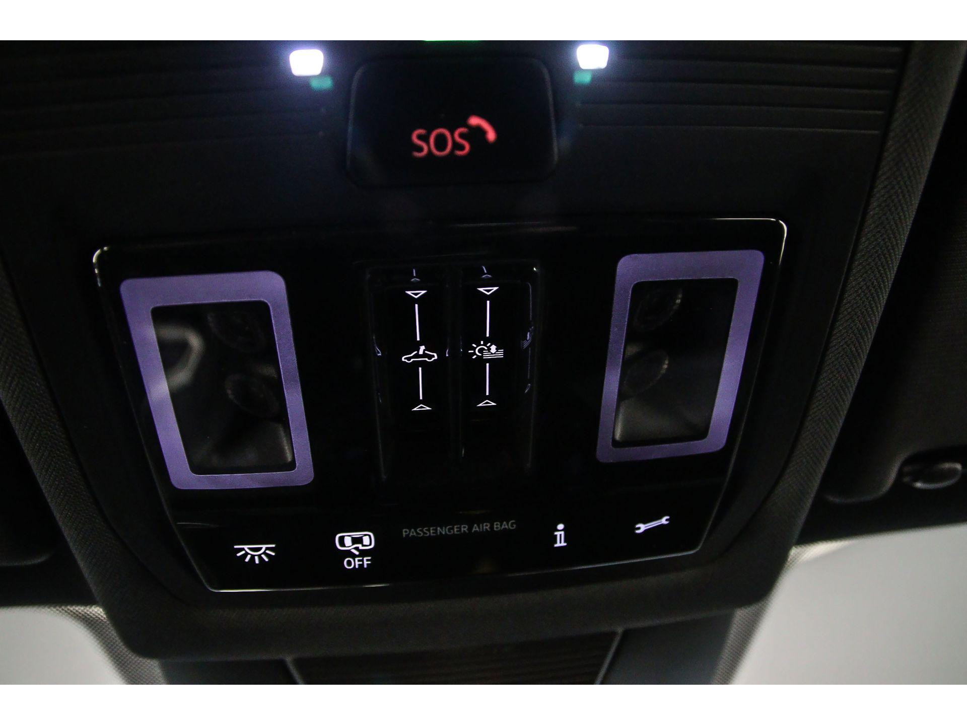 Panoramisch schuif-, kanteldak, elektrisch bedienbaar