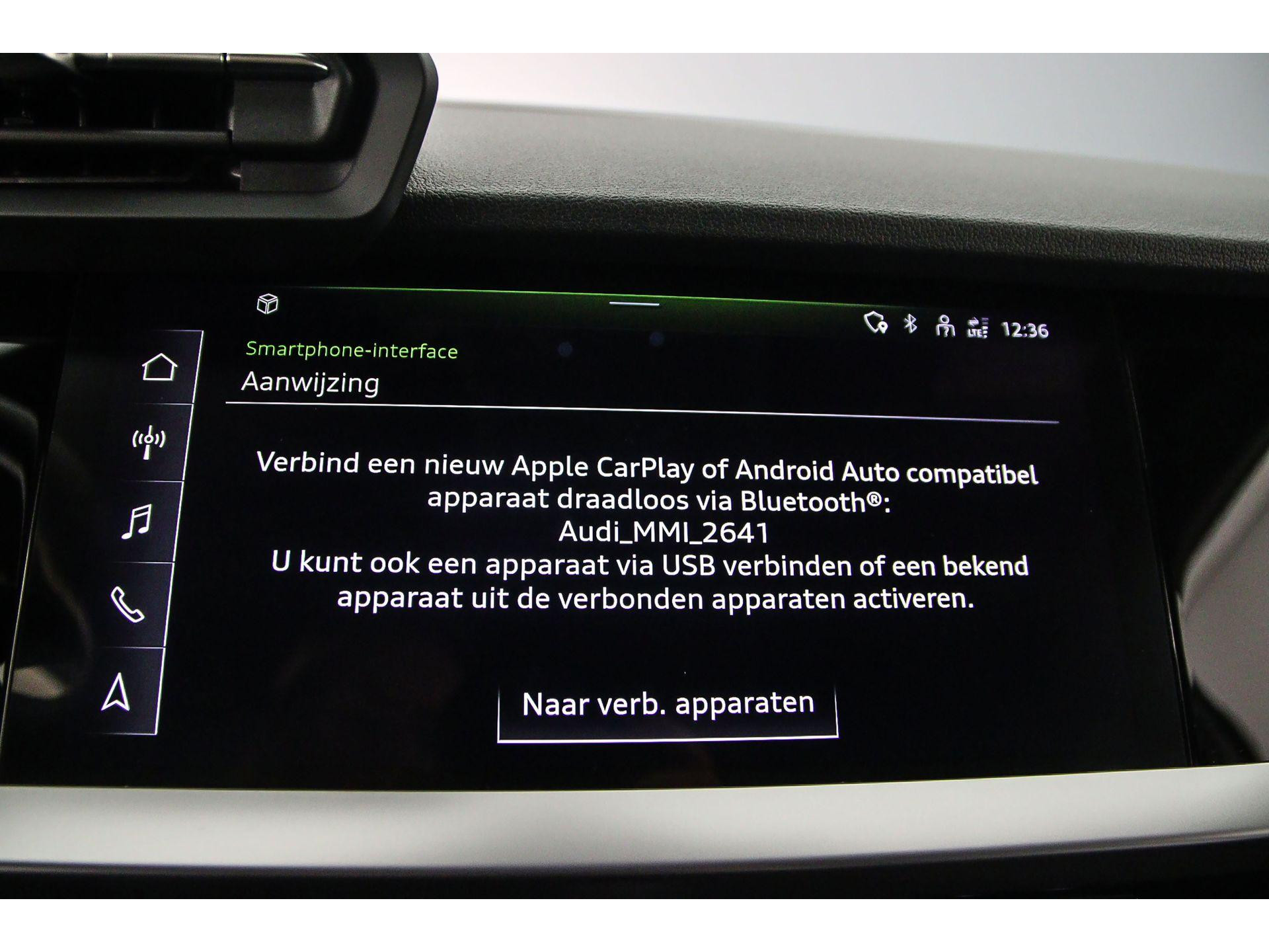 Audi smartphone interface
