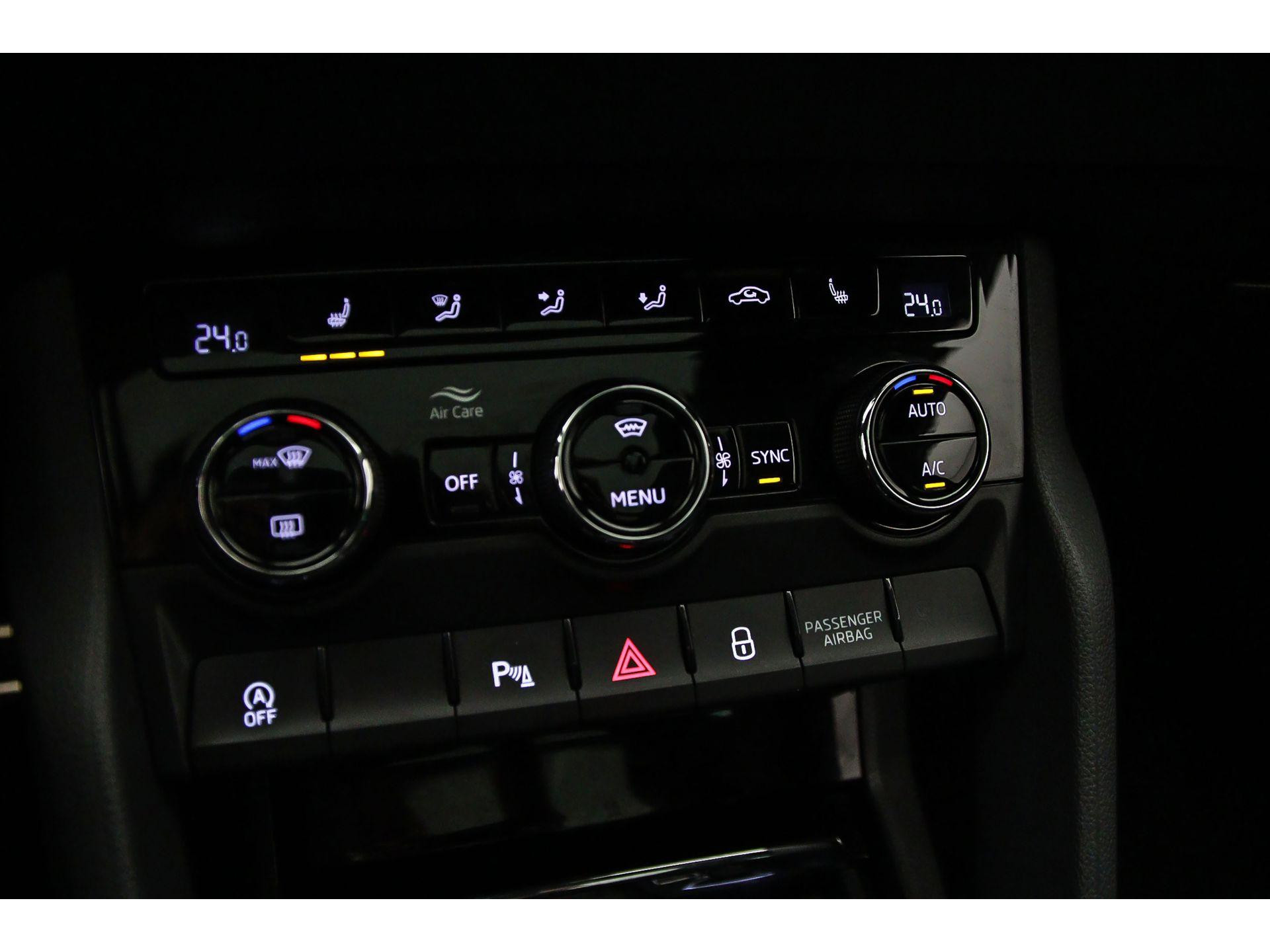 Verwarmbare voorstoelen