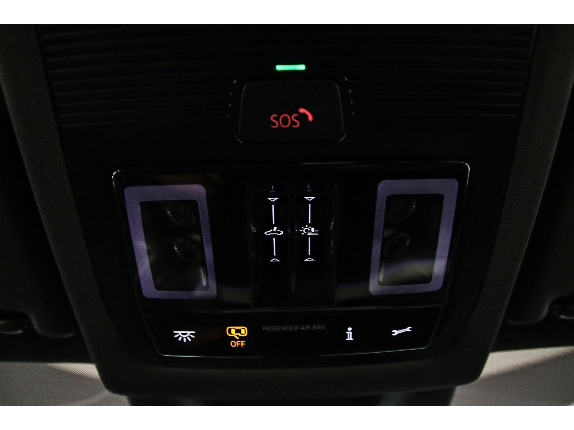 Elektrisch bedienbaar panoramisch glazen schuif-/kanteldak