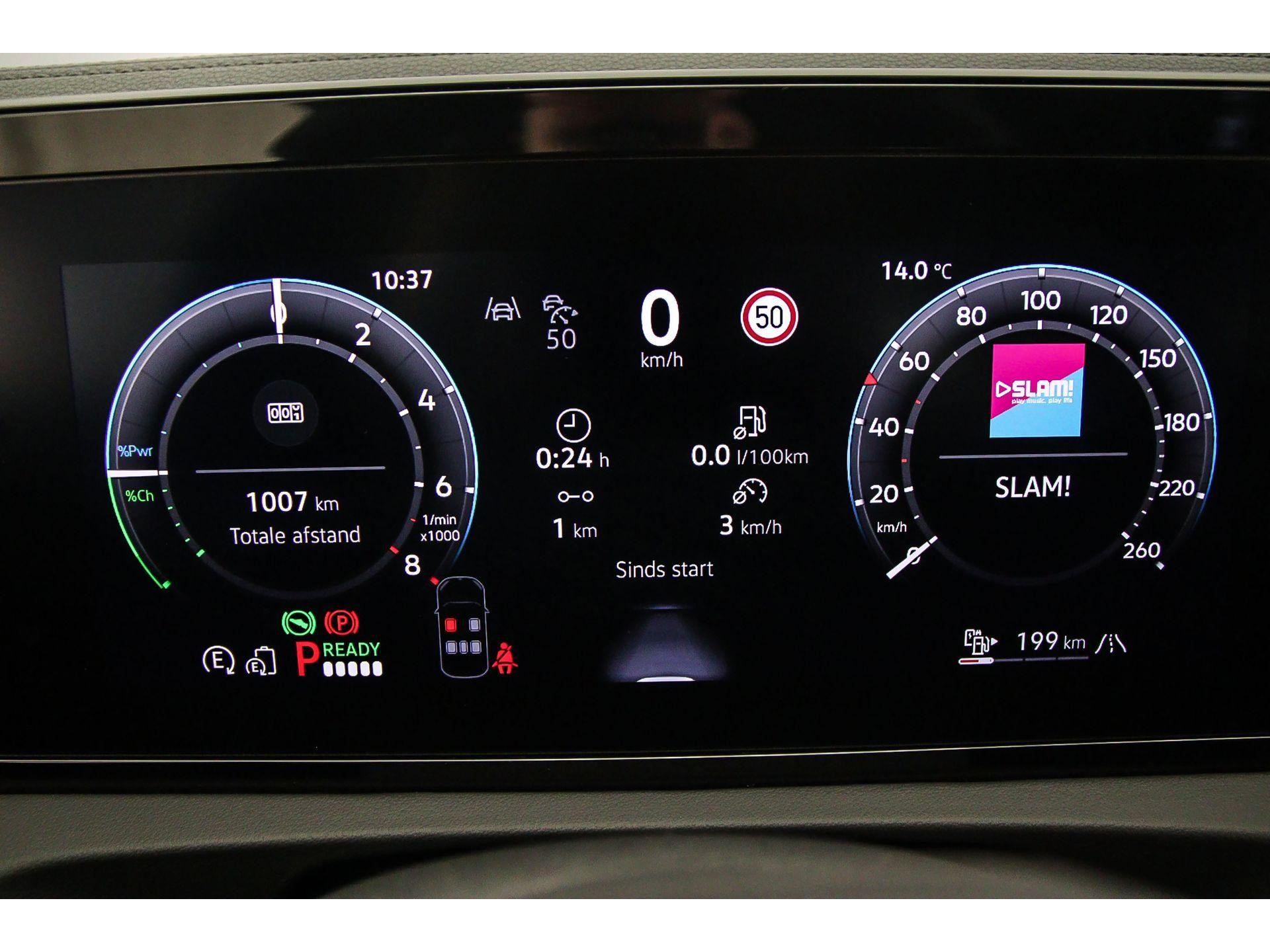 volledig digitaal instrumentenpaneel