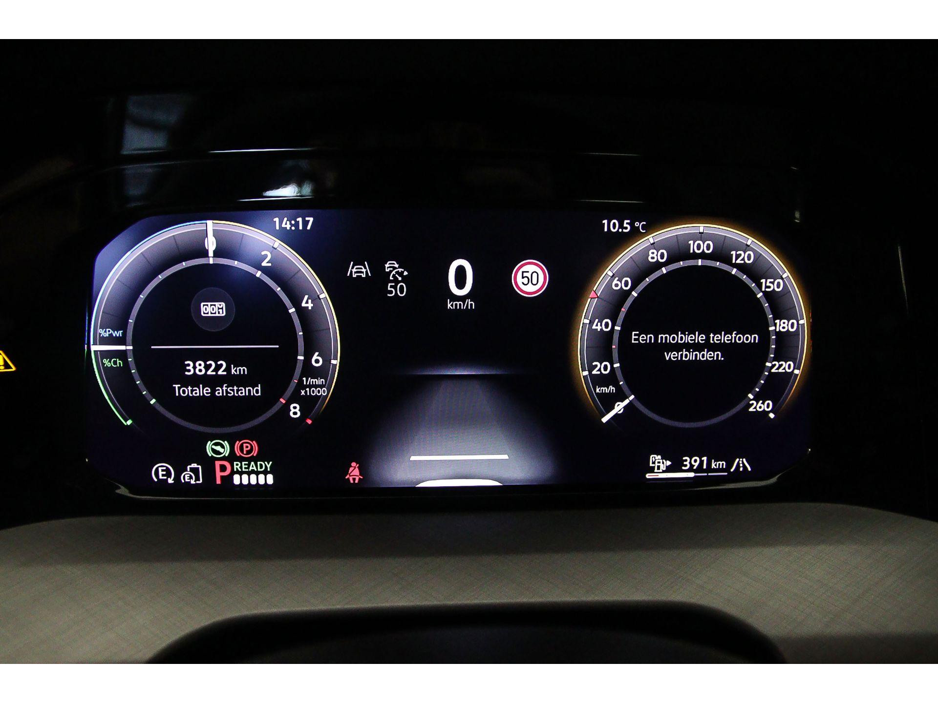 volledig digitaal instrumentenpaneel