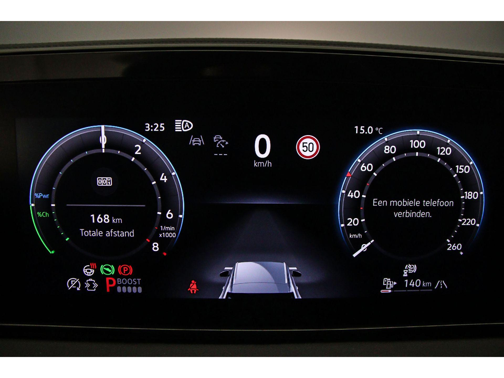 volledig digitaal instrumentenpaneel