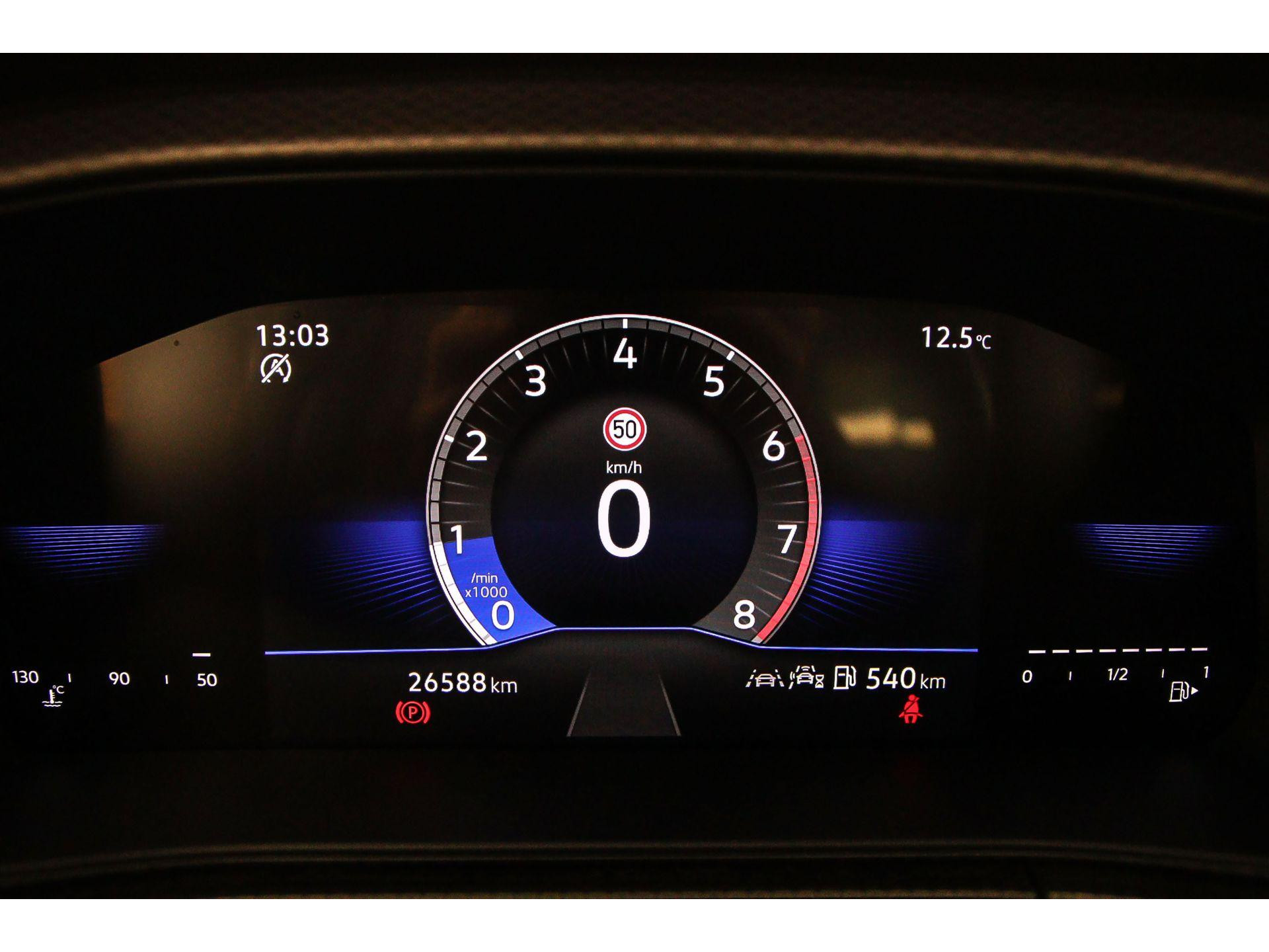 volledig digitaal instrumentenpaneel