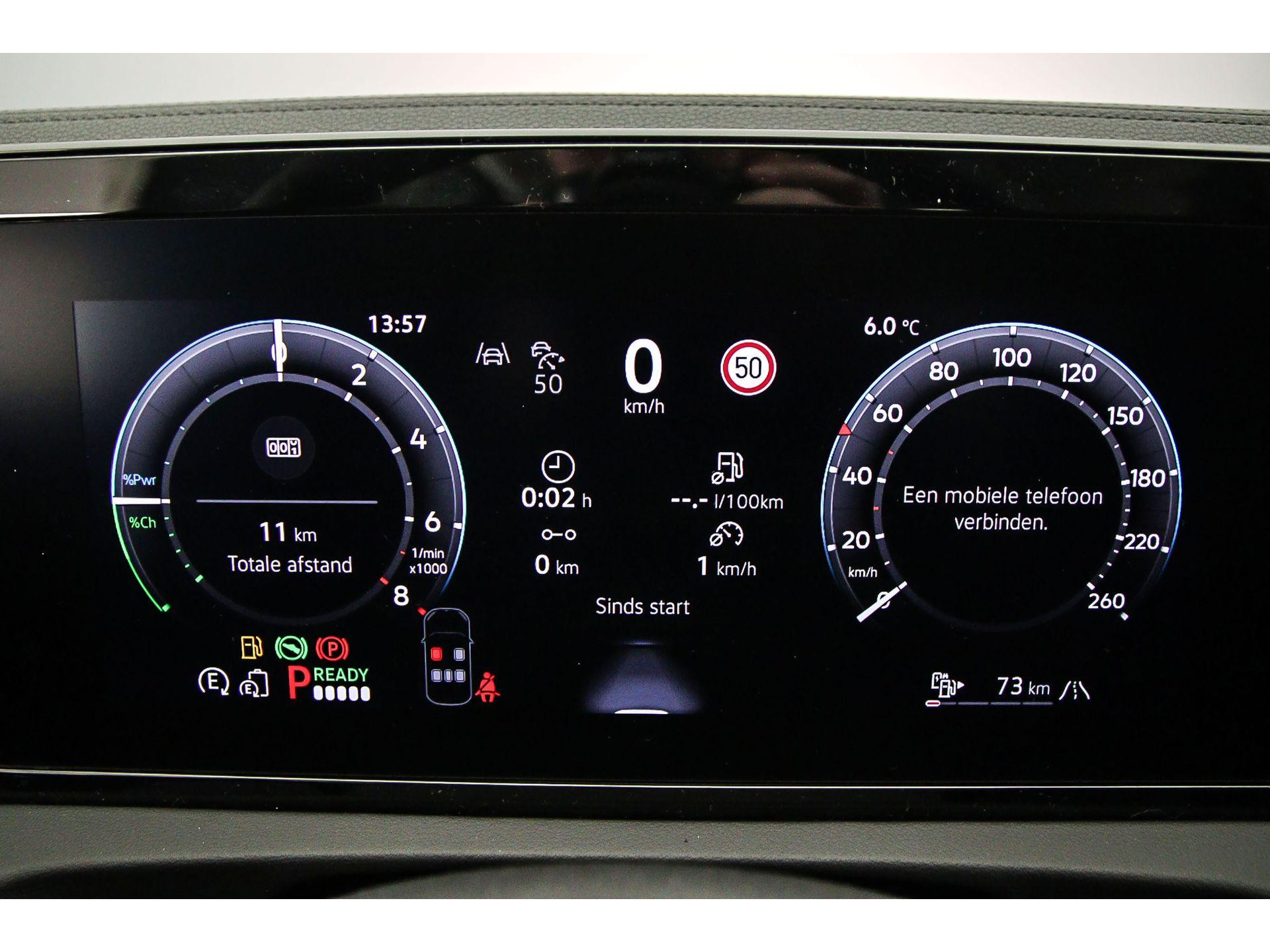 volledig digitaal instrumentenpaneel