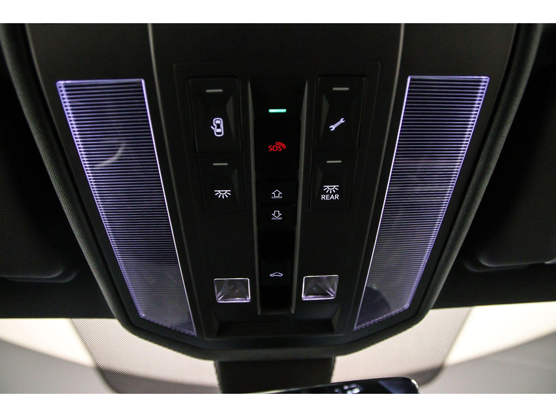 elektrisch glazen panorama-dak