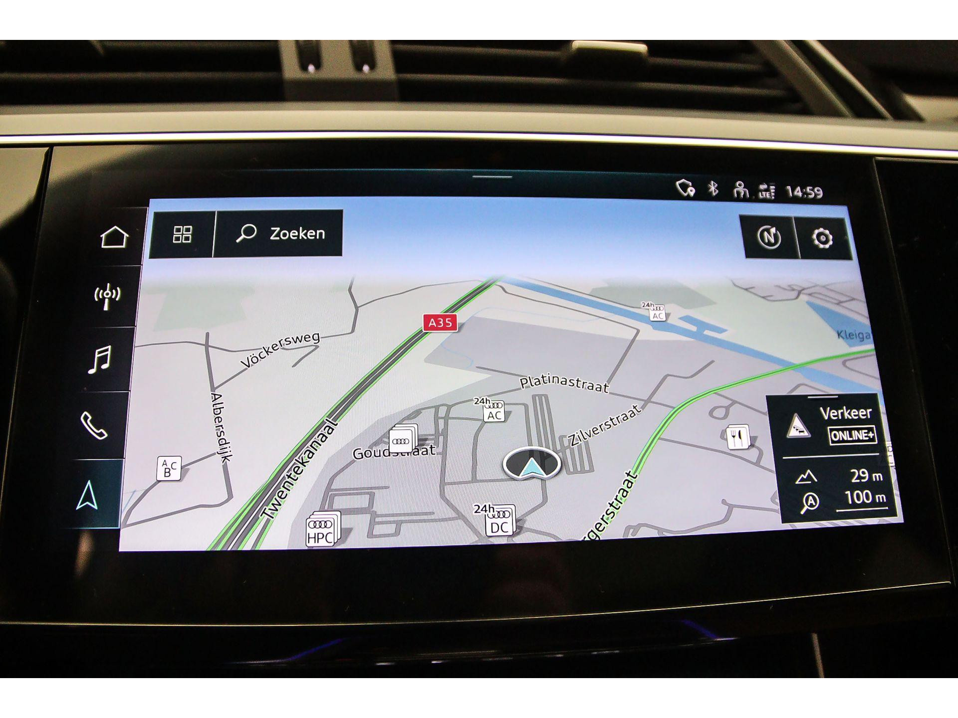 MMI navigatie plus met MMI touch response