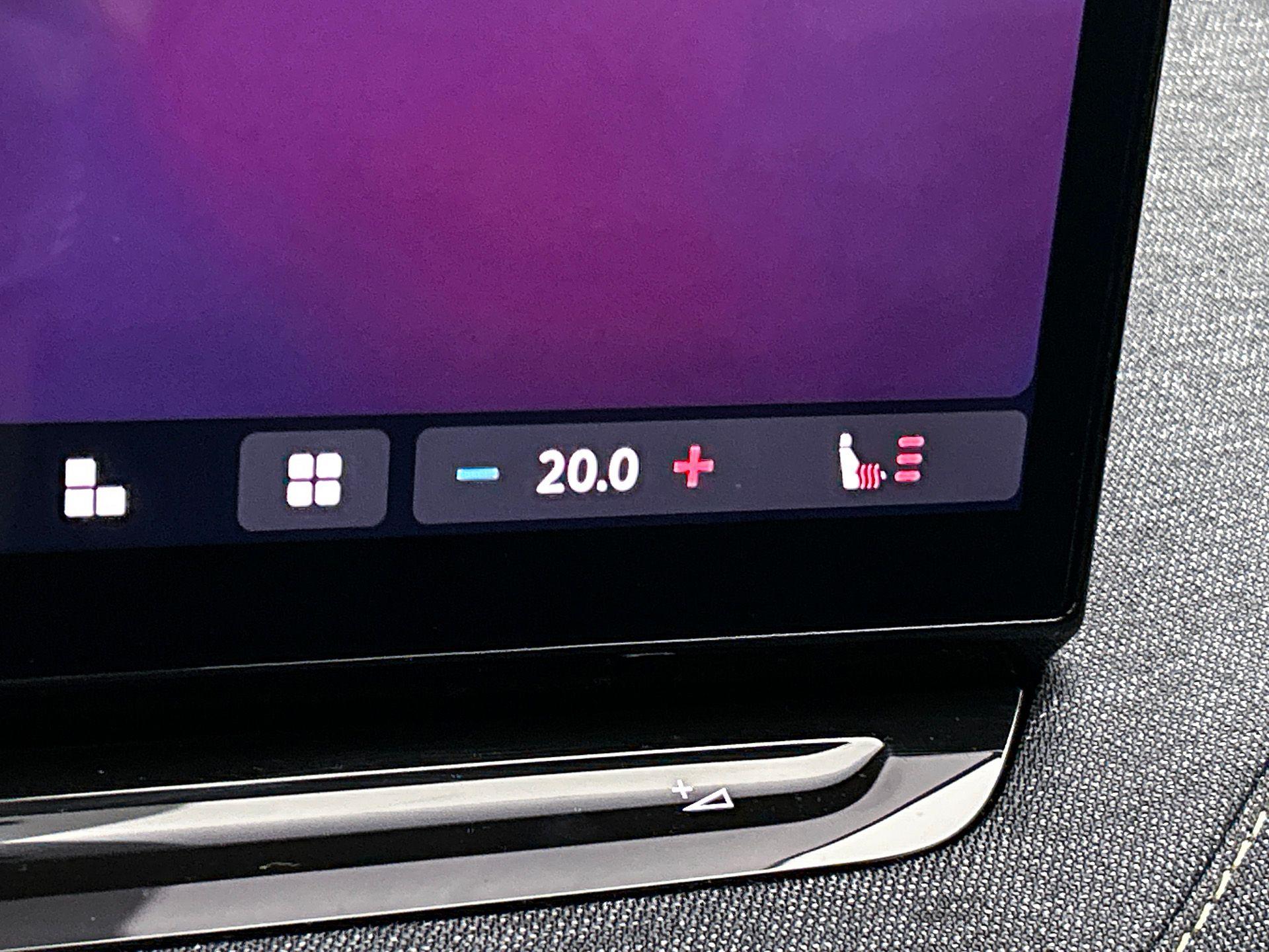 voorstoelen verwarmd