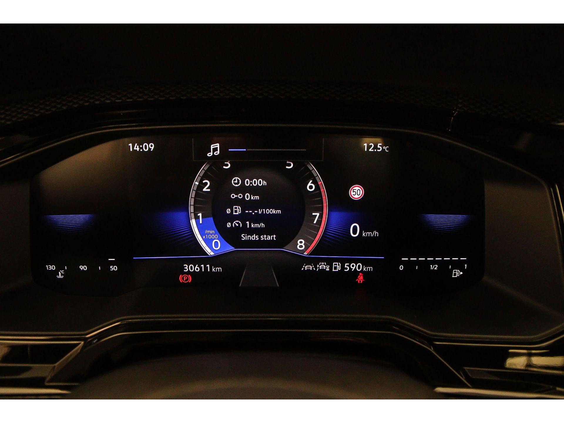 volledig digitaal instrumentenpaneel