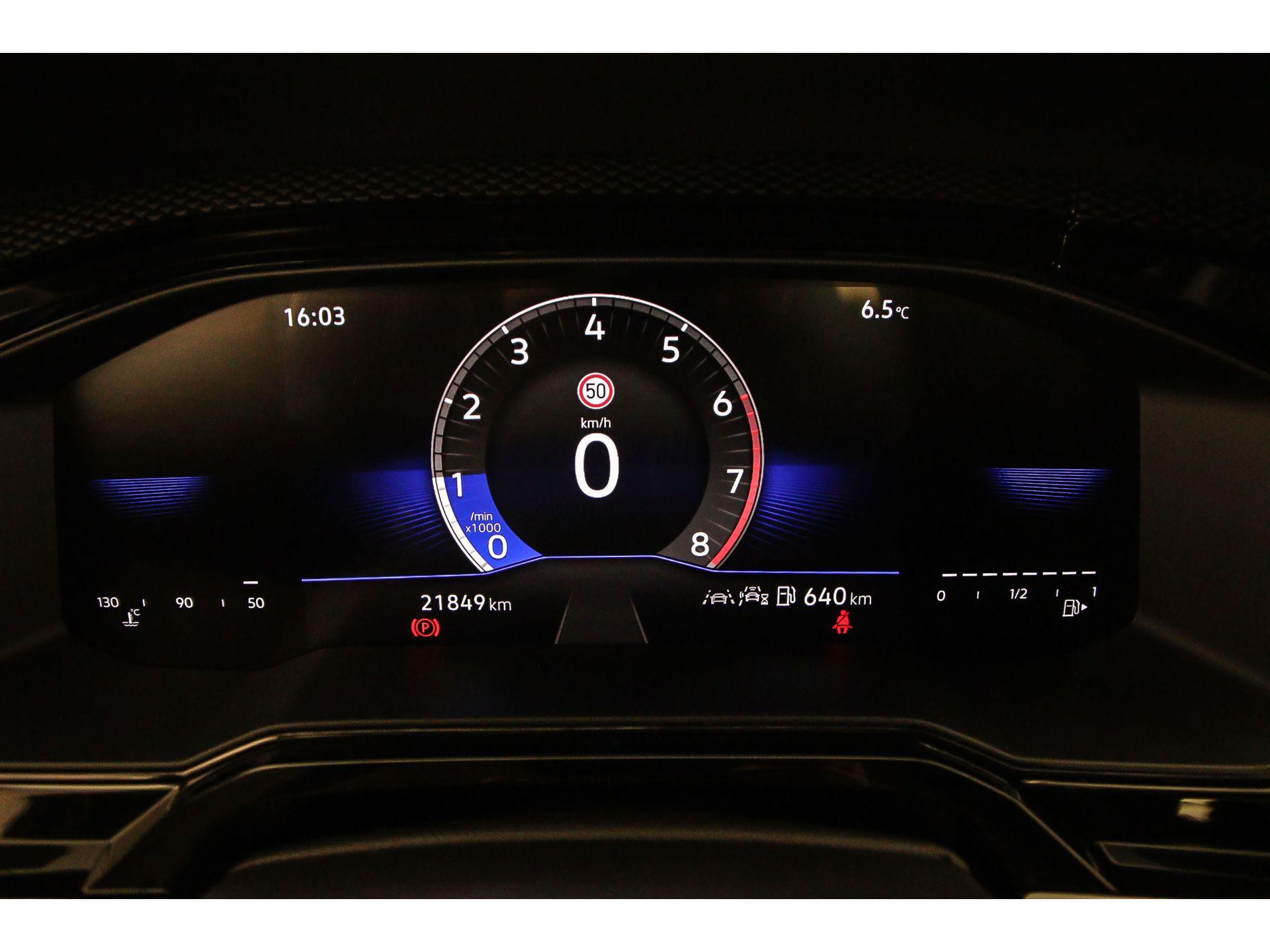 volledig digitaal instrumentenpaneel