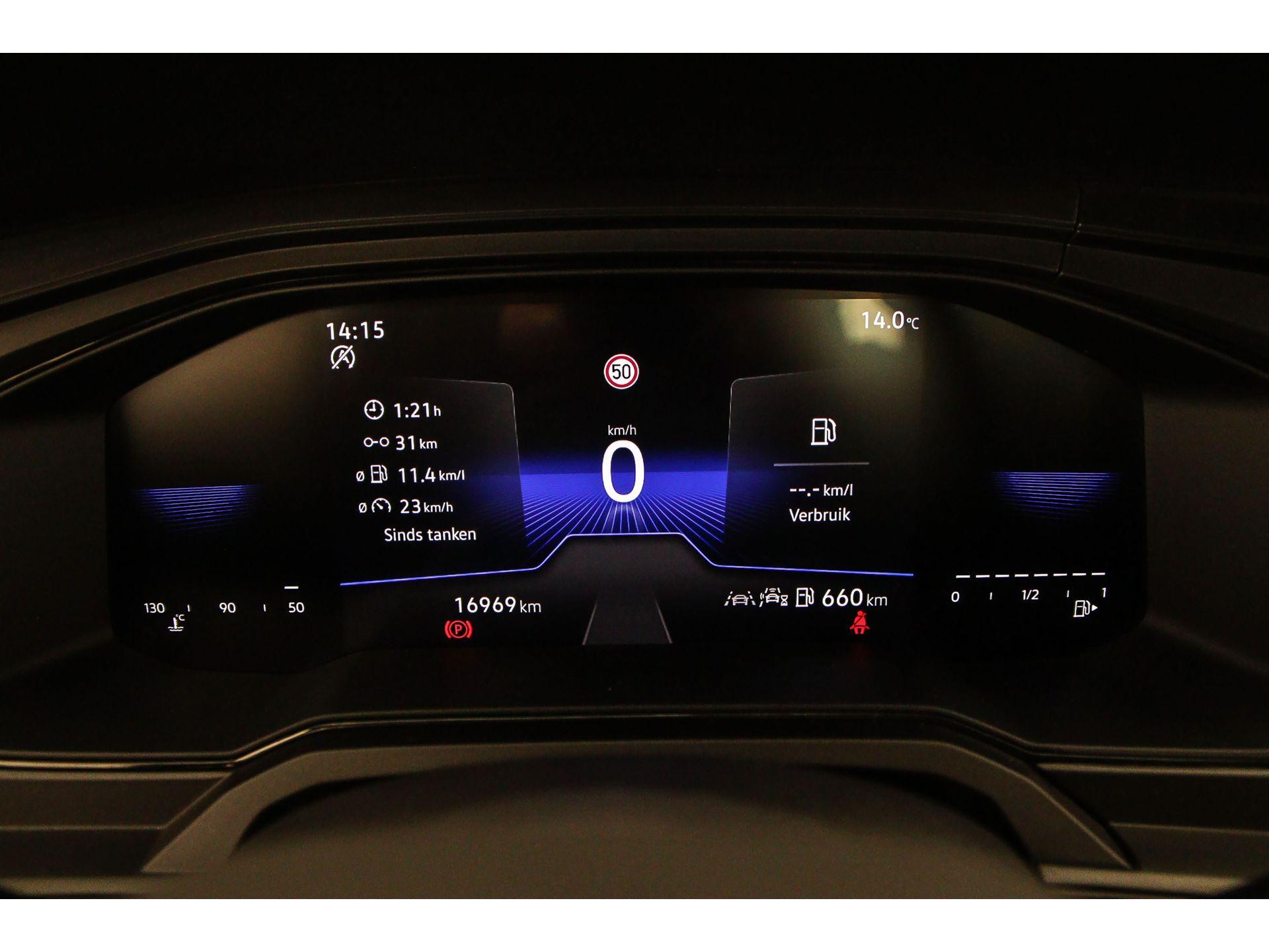 volledig digitaal instrumentenpaneel