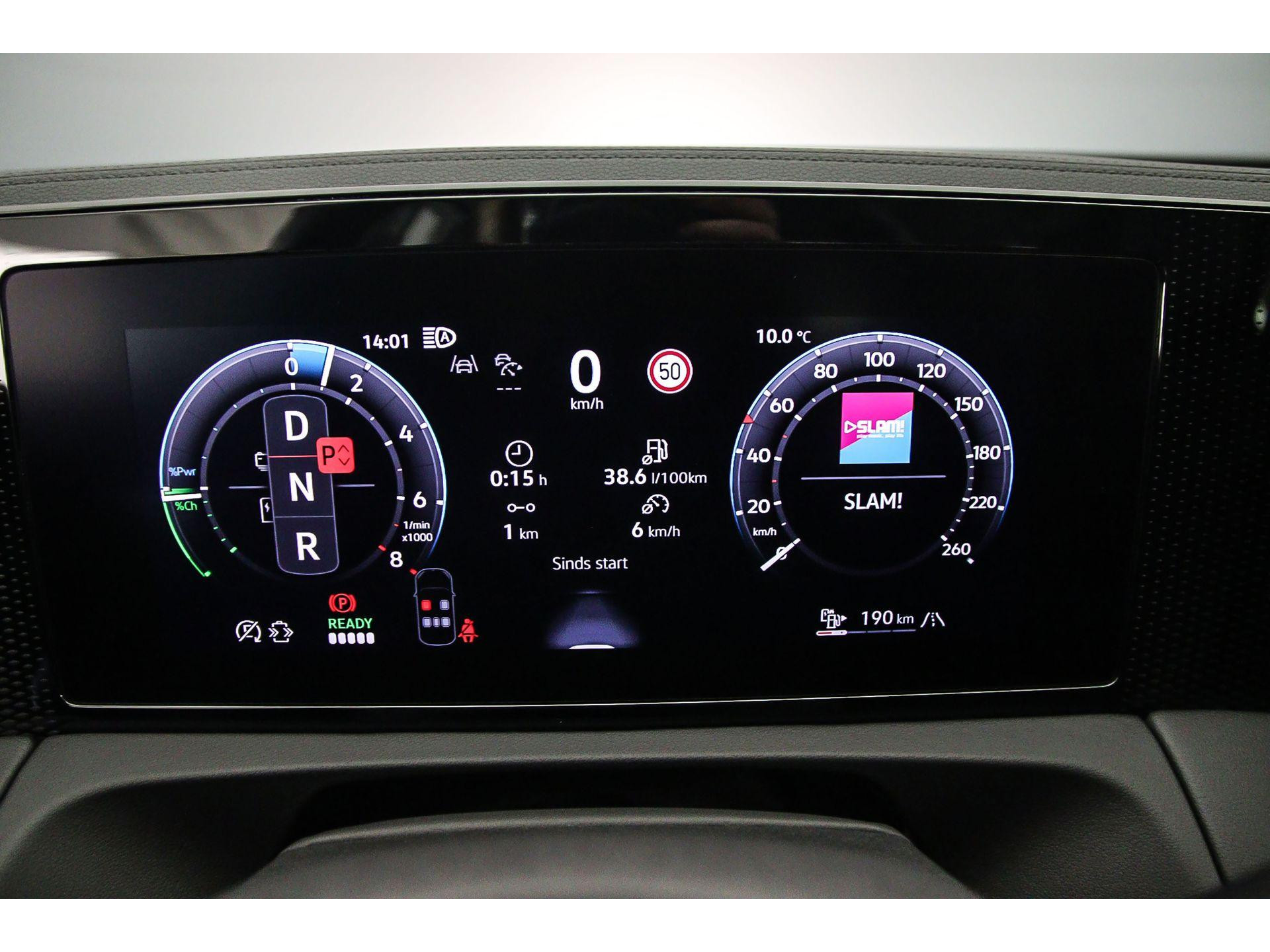 volledig digitaal instrumentenpaneel