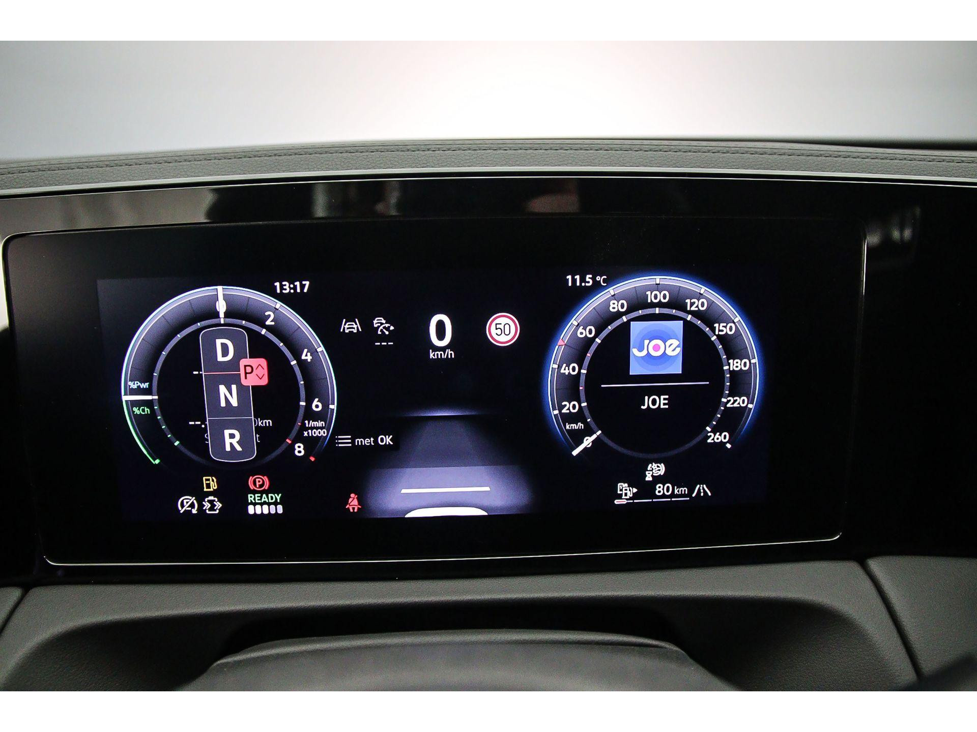 volledig digitaal instrumentenpaneel