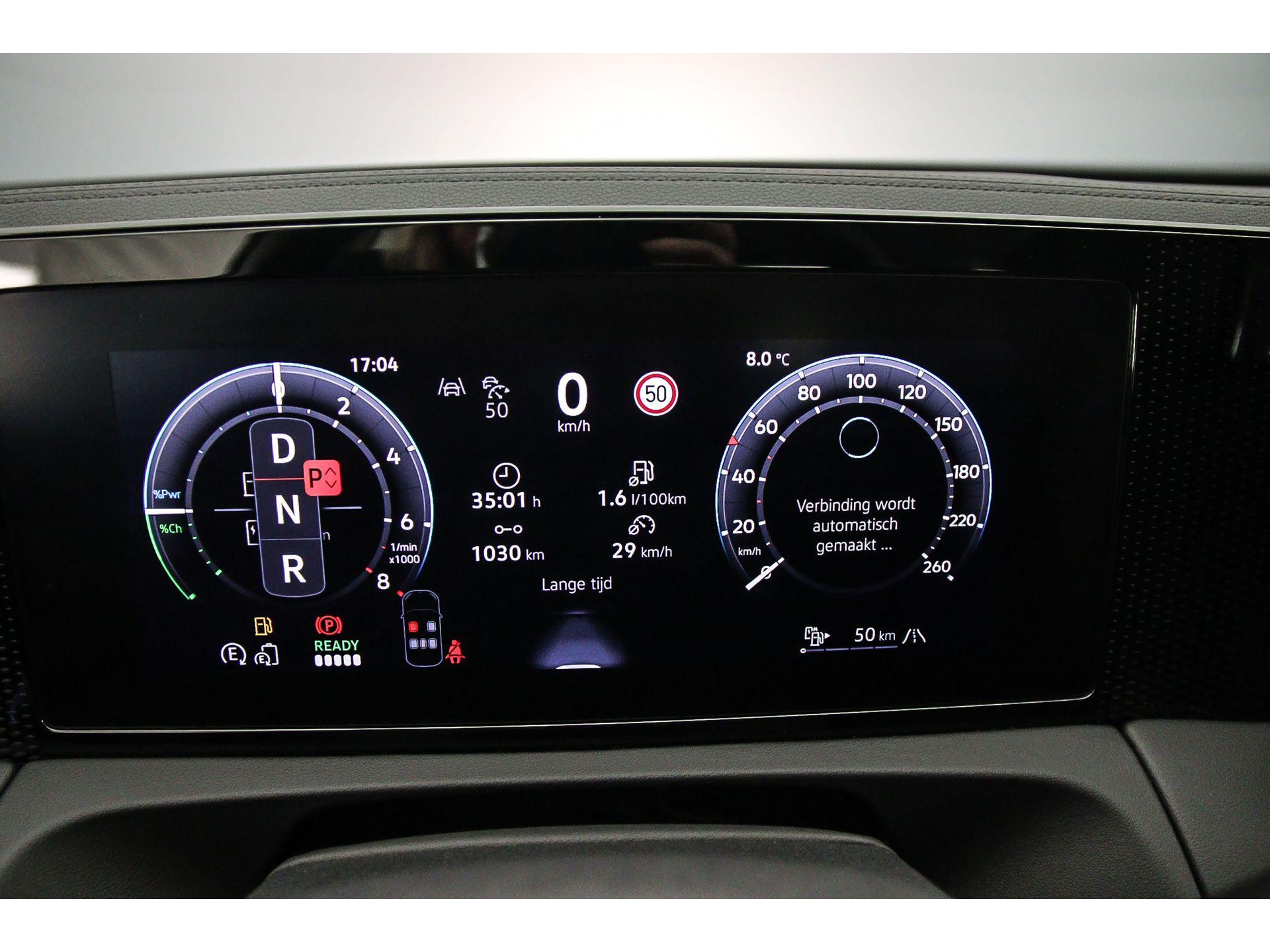 volledig digitaal instrumentenpaneel