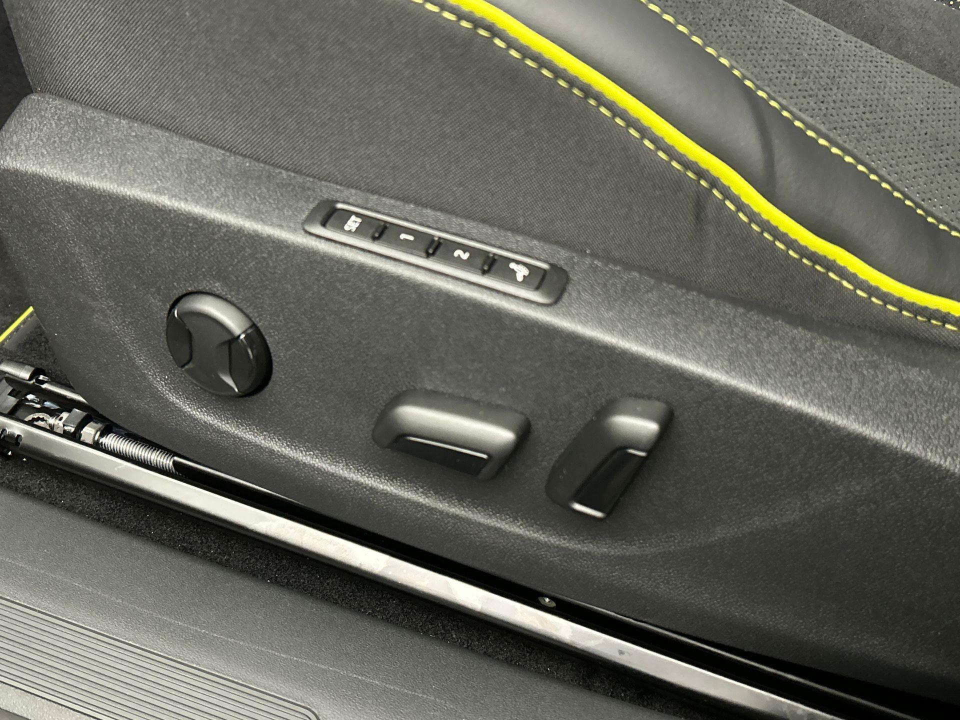 elektrisch verstelb. bestuurdersstoel met geheugen