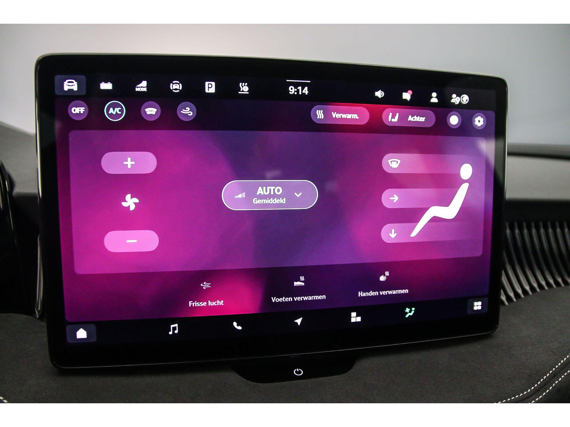 voorstoelen verwarmd