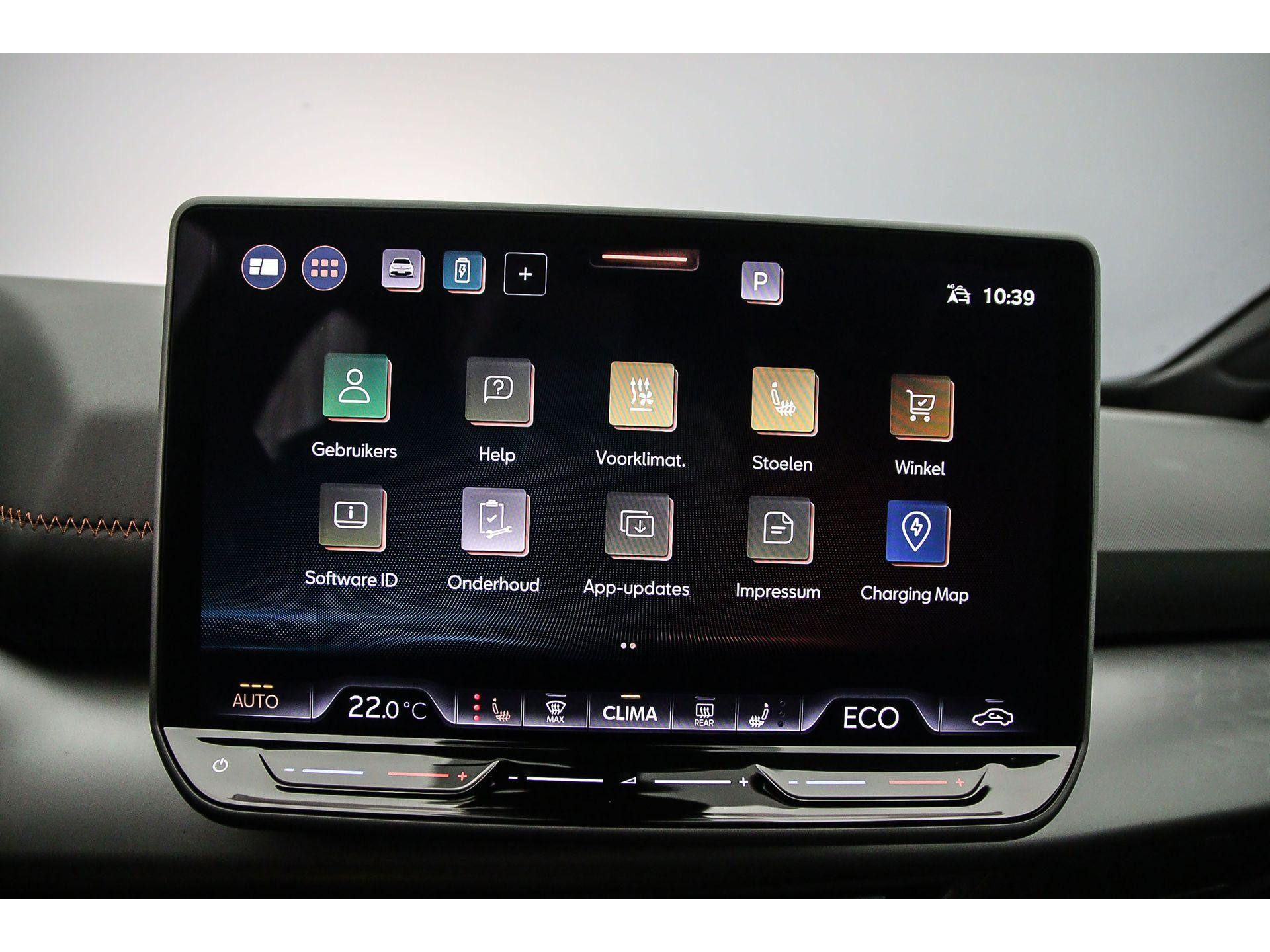 voorstoelen verwarmd