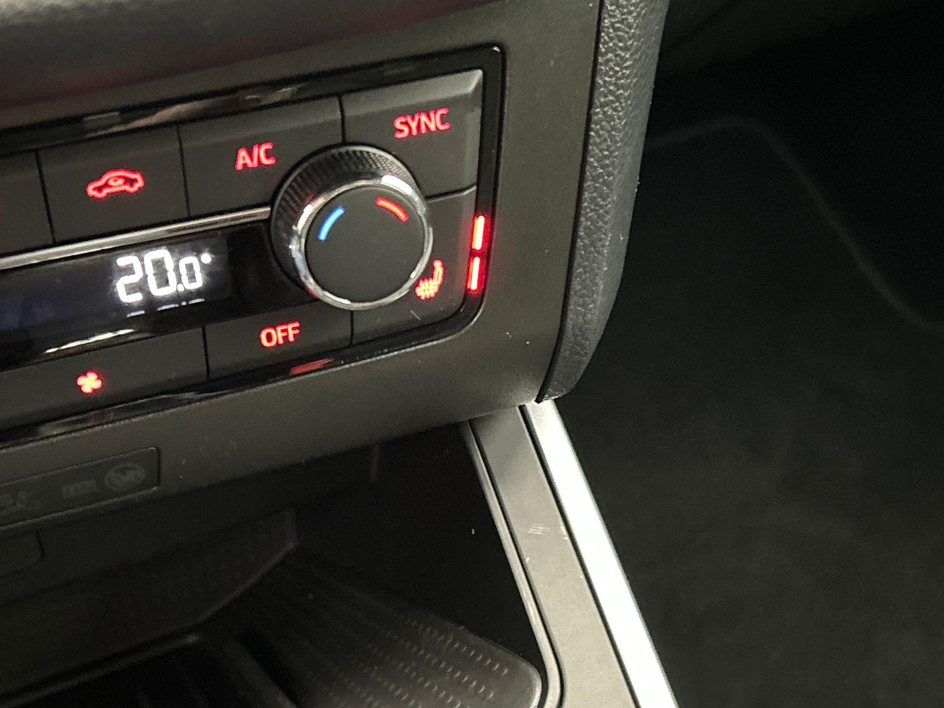 voorstoelen verwarmd