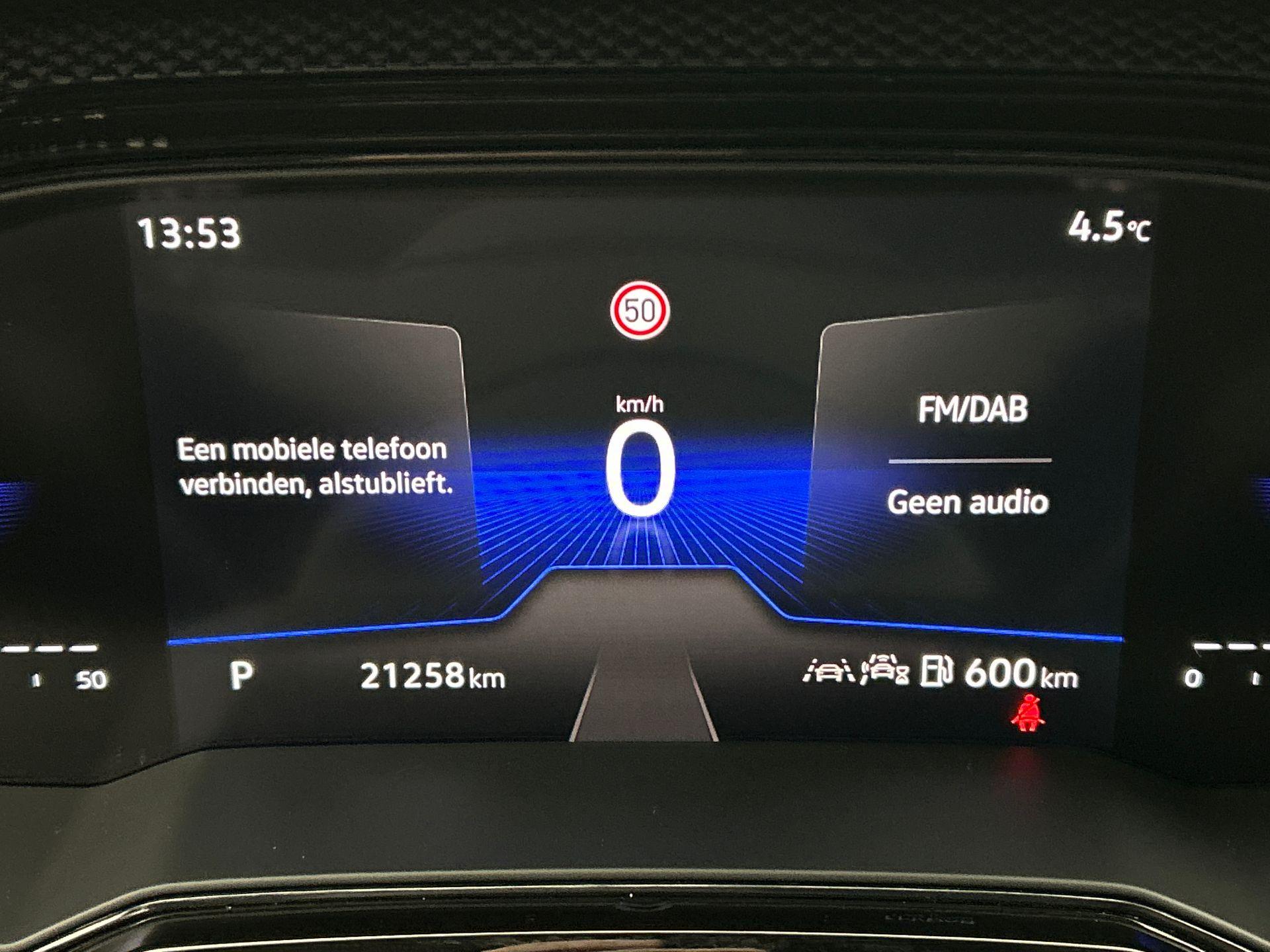 volledig digitaal instrumentenpaneel