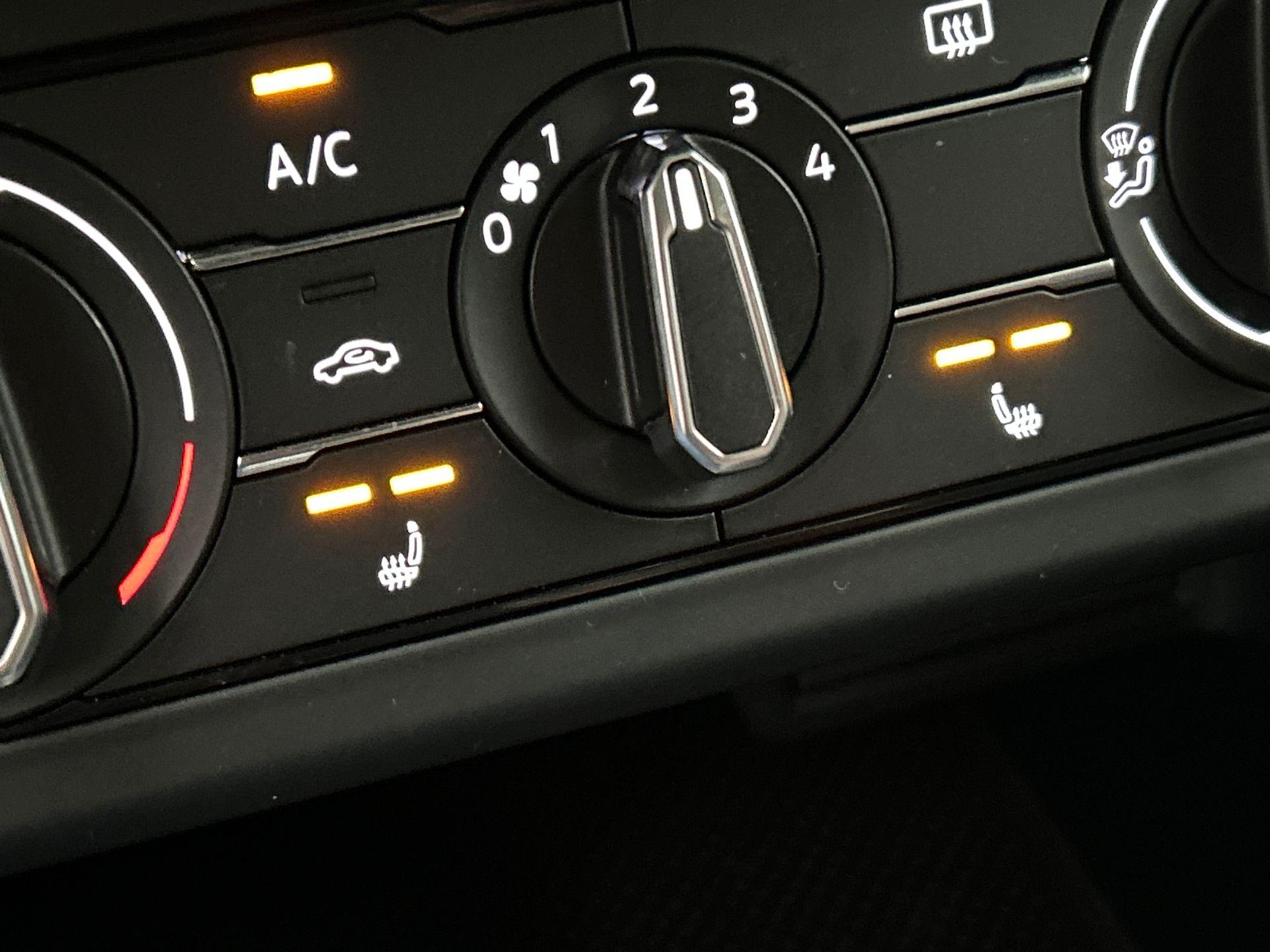 voorstoelen verwarmd