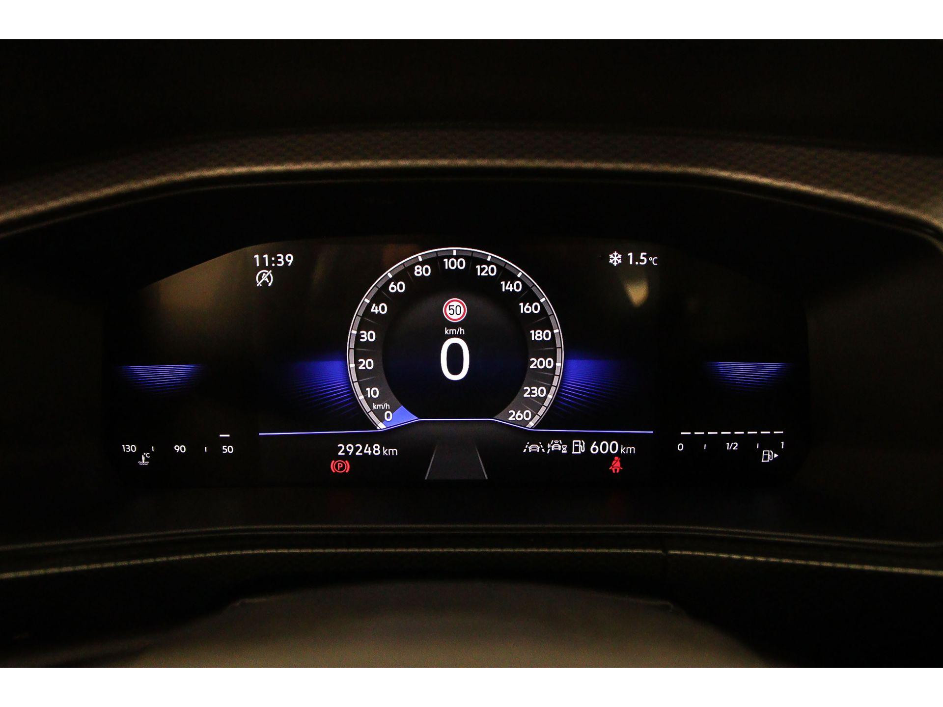 volledig digitaal instrumentenpaneel